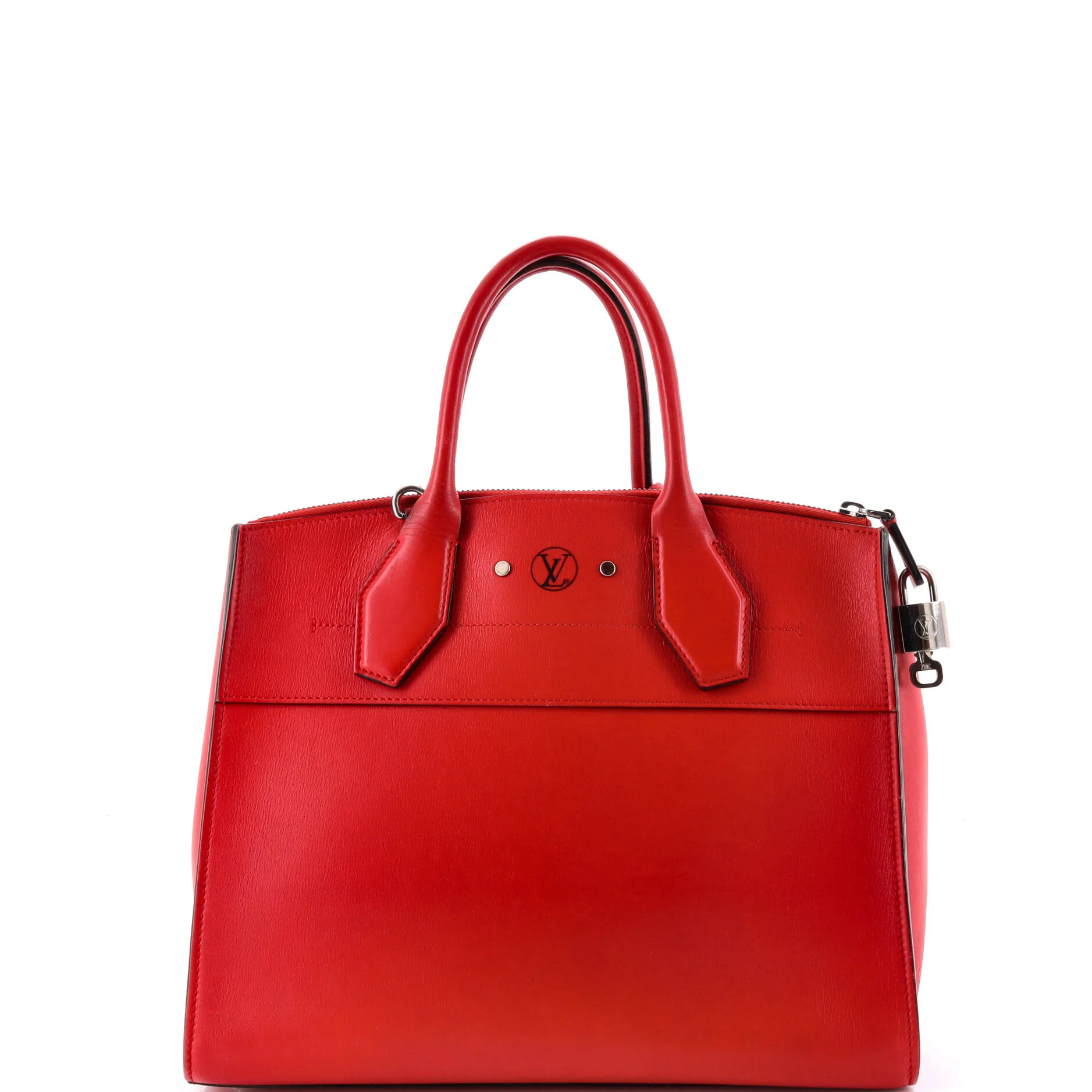 City Steamer Handbag Leather MM - Image 3