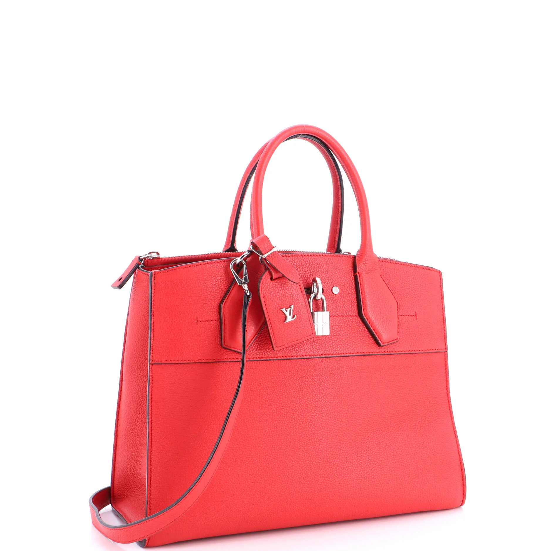 City Steamer Handbag Leather MM - Image 2
