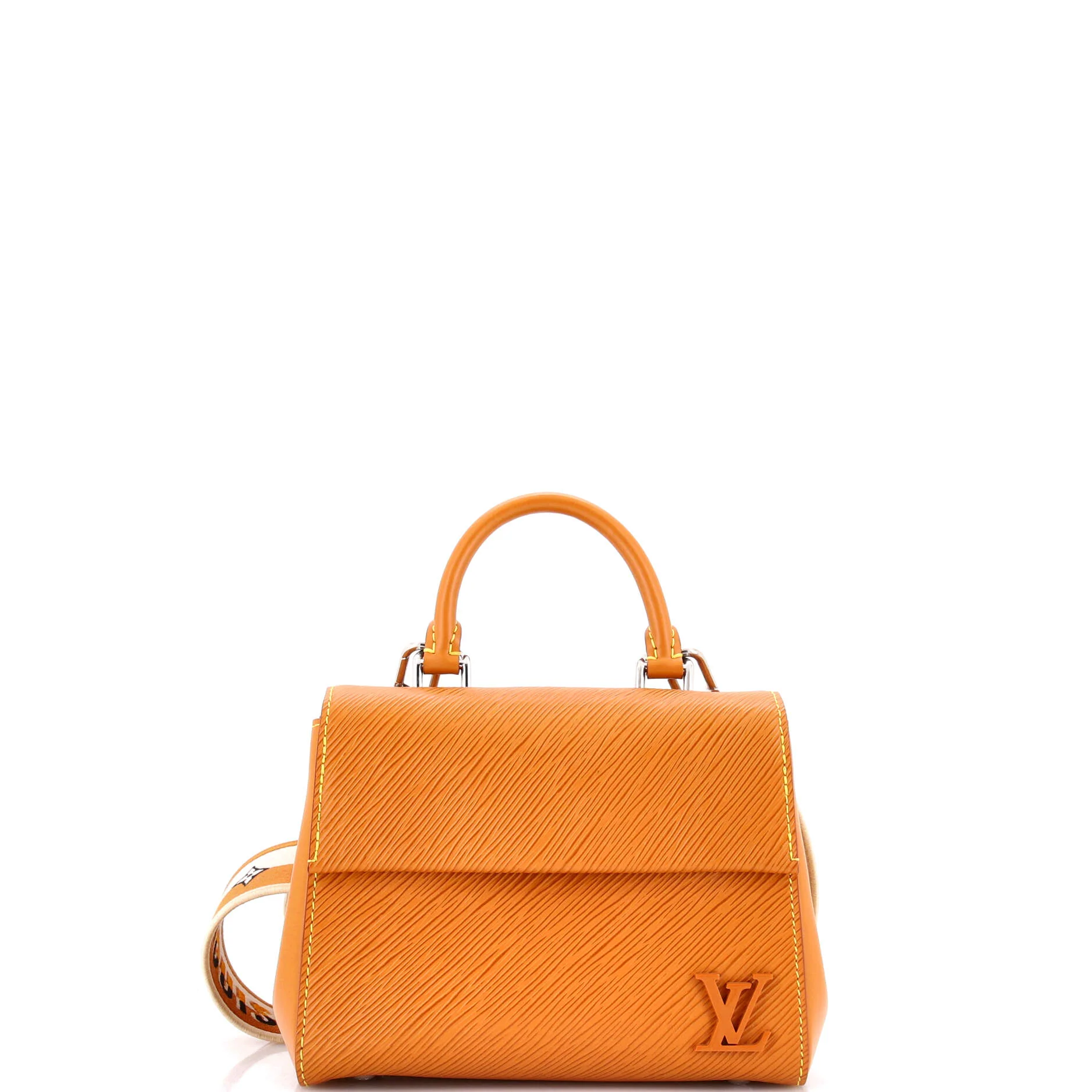 Cluny Top Handle Bag Epi Leather Mini