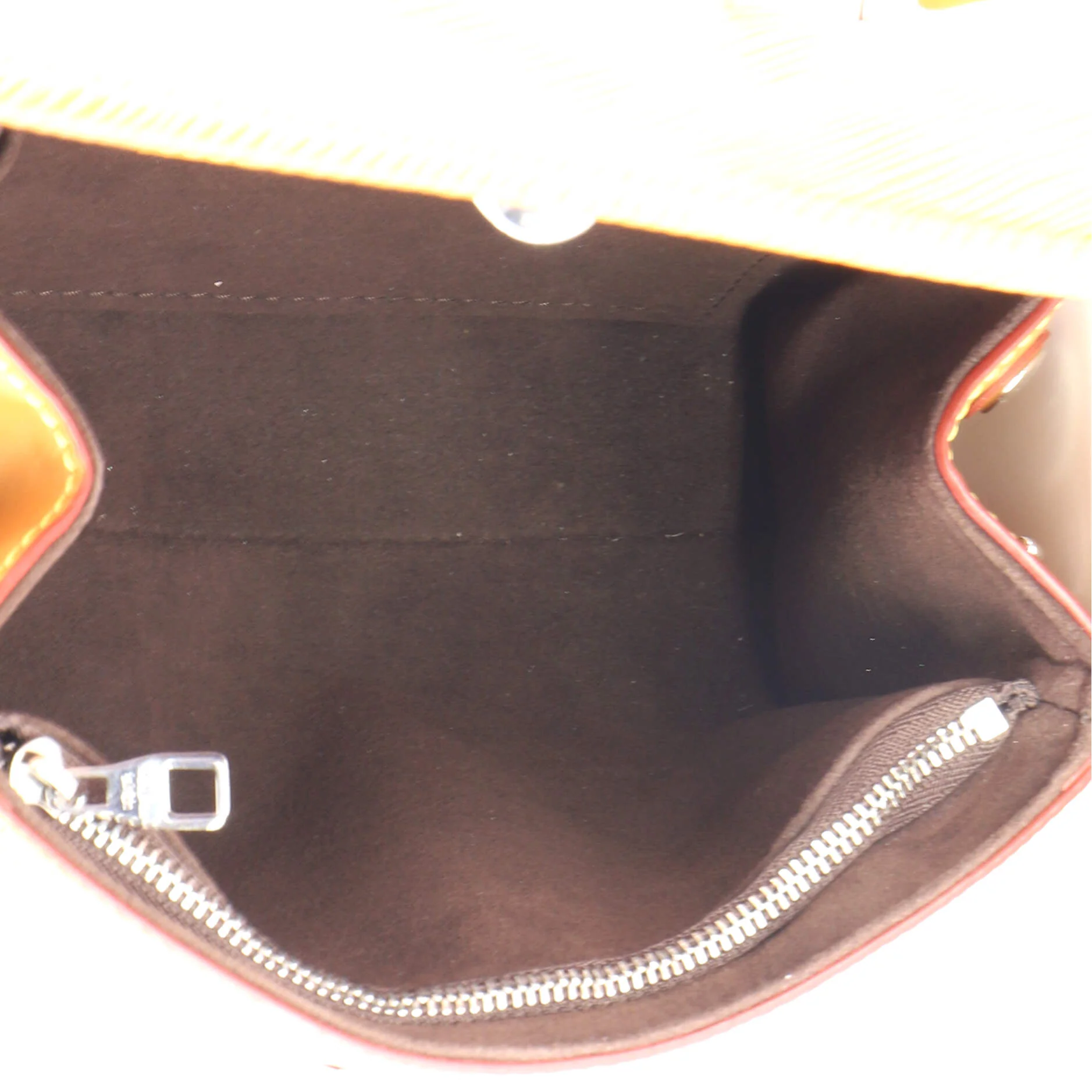 Cluny Top Handle Bag Epi Leather Mini - Image 5