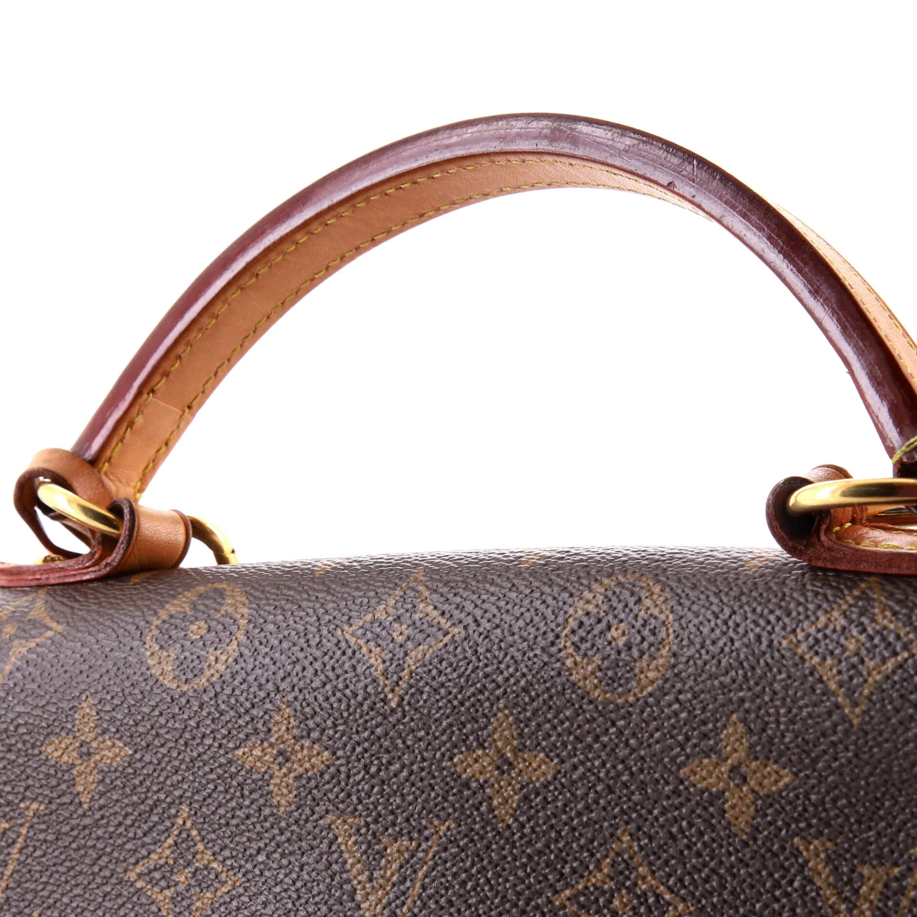 Cluny Top Handle Bag Monogram Canvas BB - Image 7