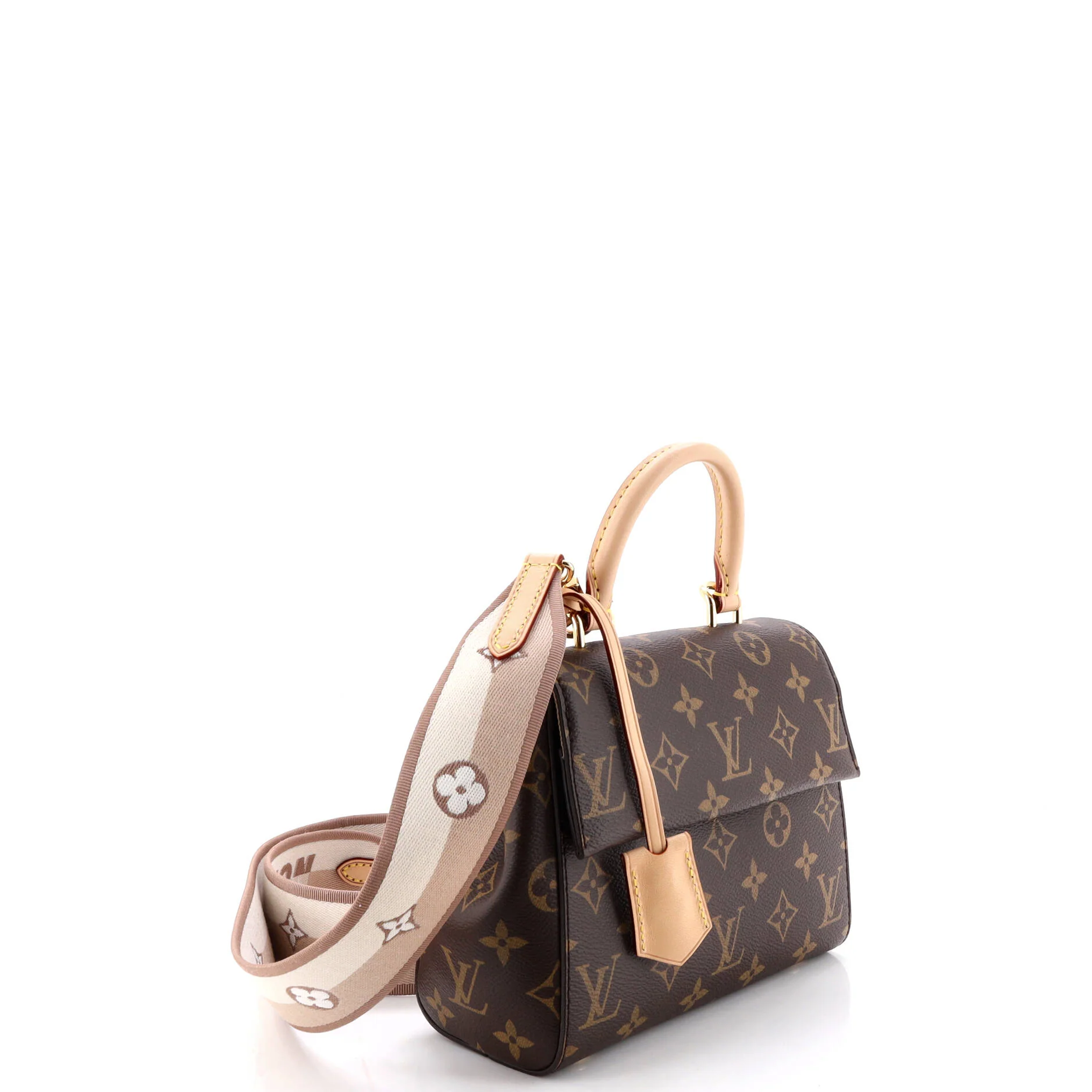Cluny Top Handle NM Bag Monogram Canvas Mini - Image 2