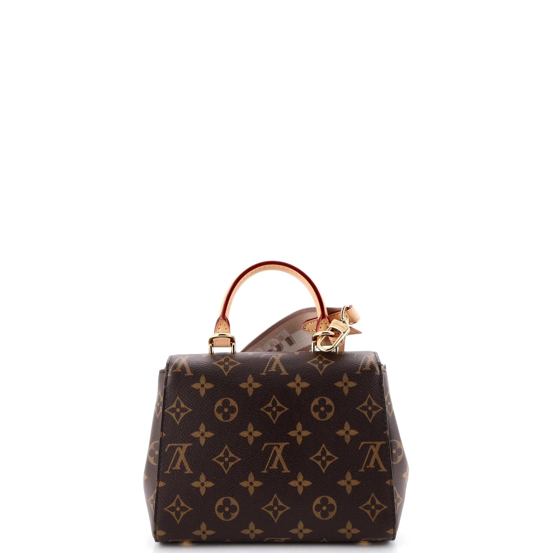 Cluny Top Handle NM Bag Monogram Canvas Mini - Image 3