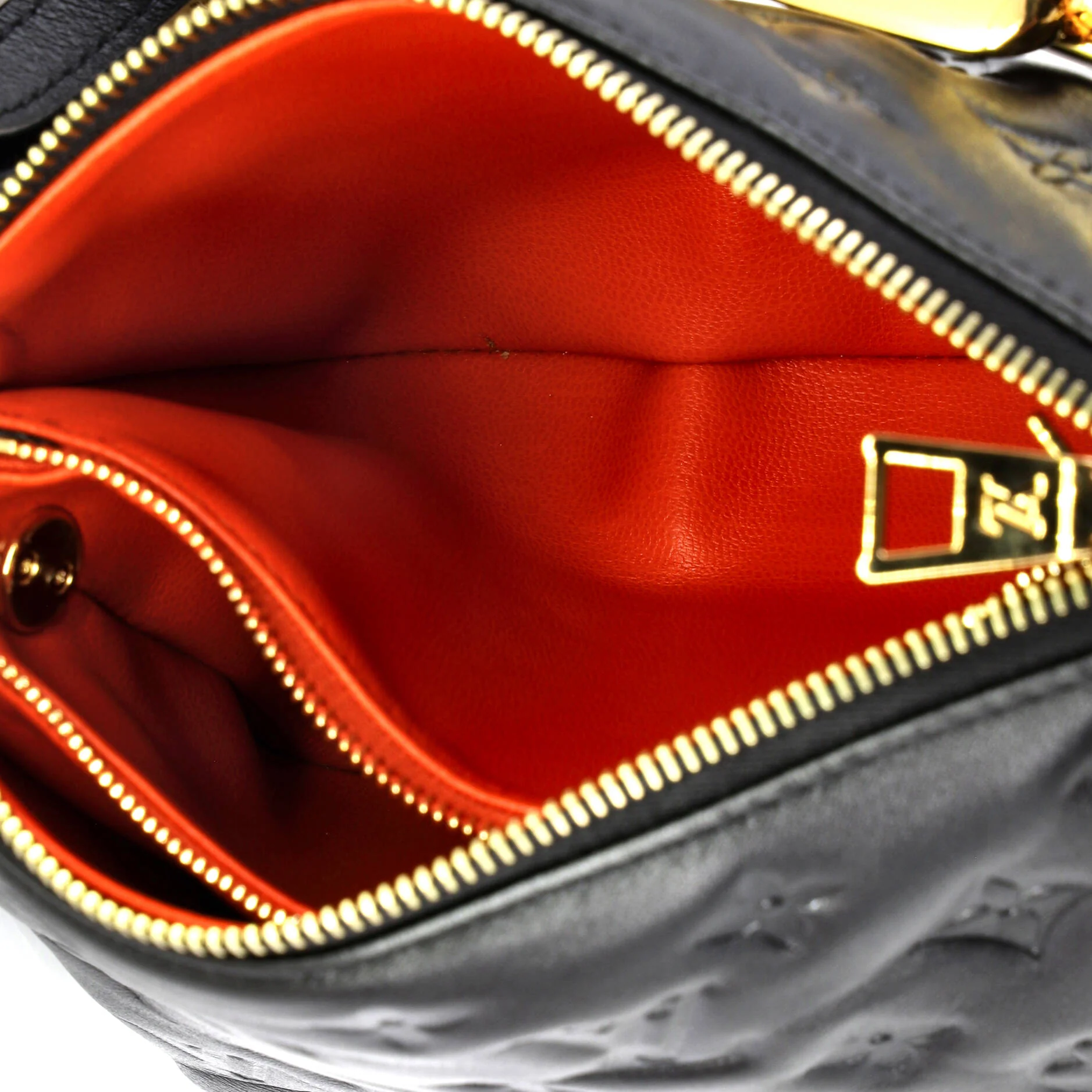 Coussin Bag Monogram Embossed Lambskin BB - Image 5