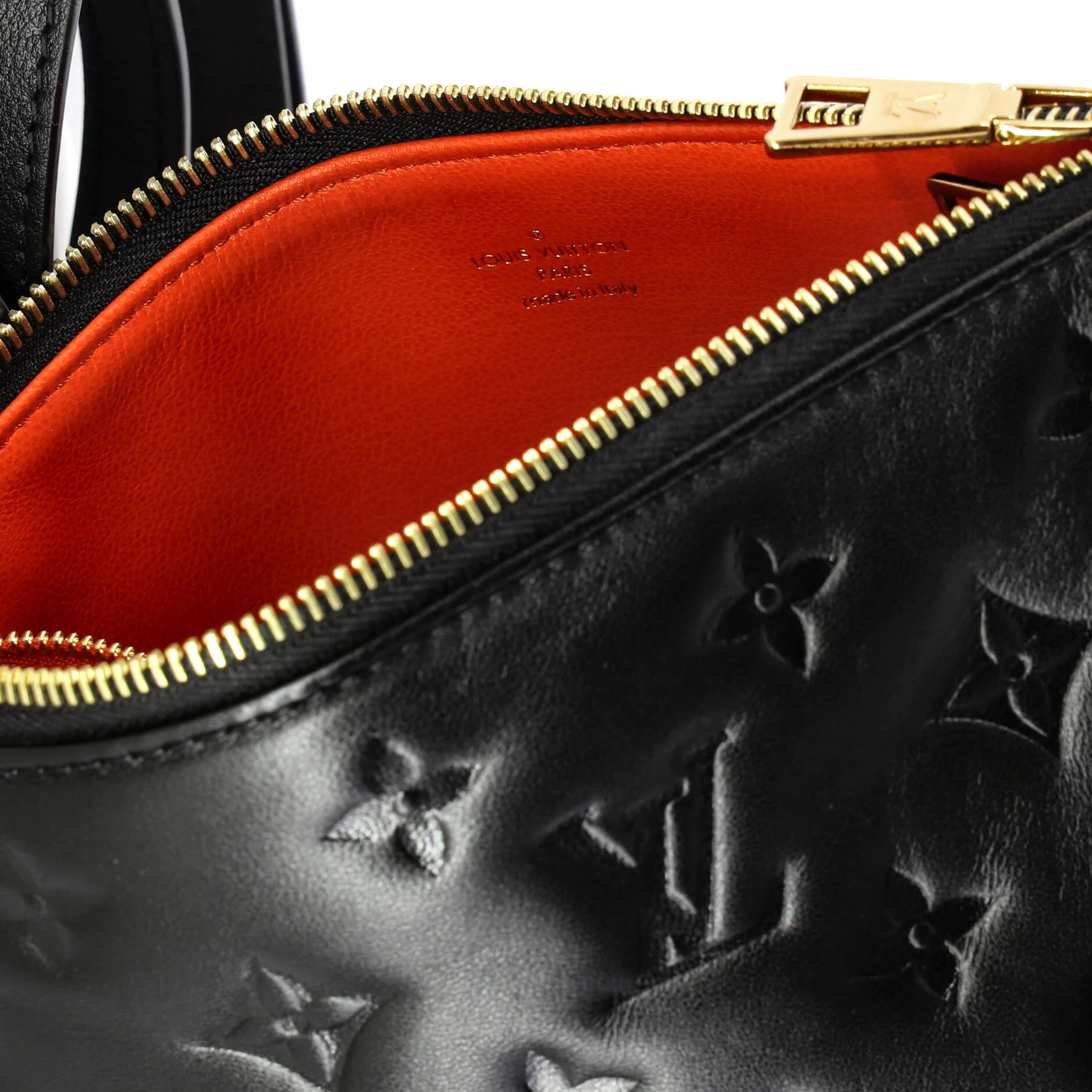 Coussin Bag Monogram Embossed Lambskin BB - Image 6