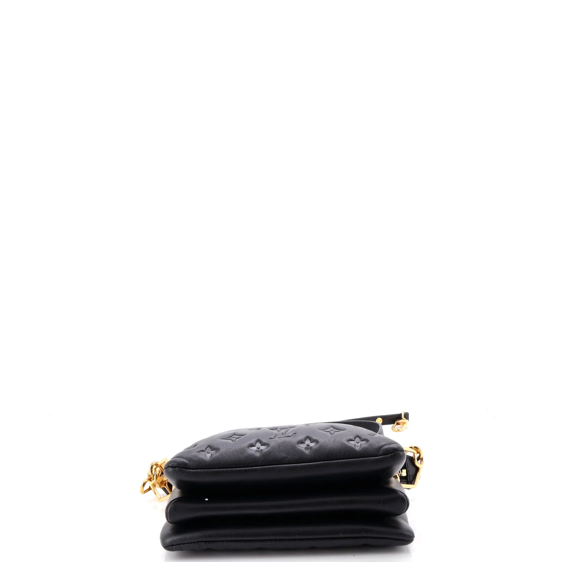 Coussin Bag Monogram Embossed Lambskin BB - Image 4