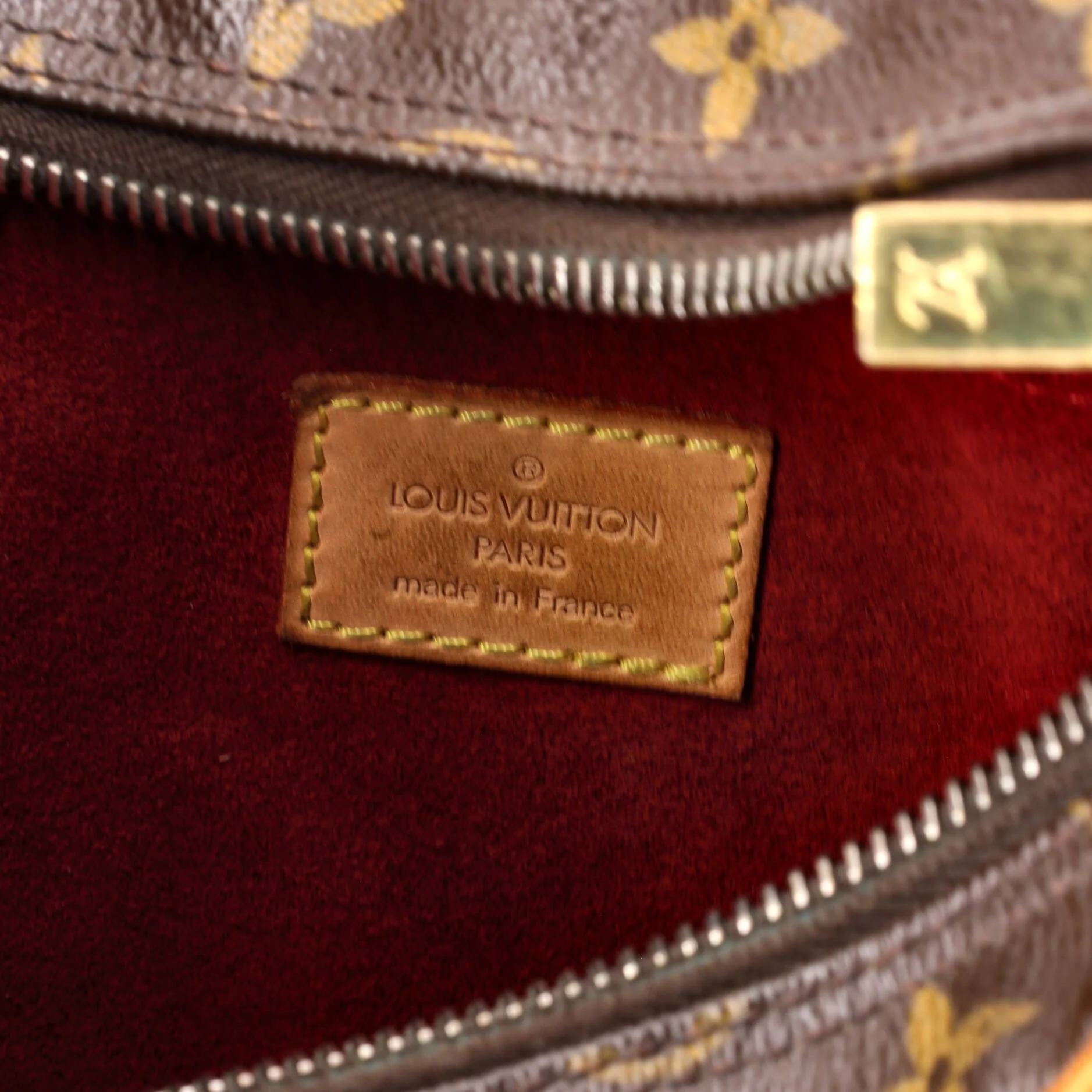 Croissant Handbag Monogram Canvas MM - Image 8