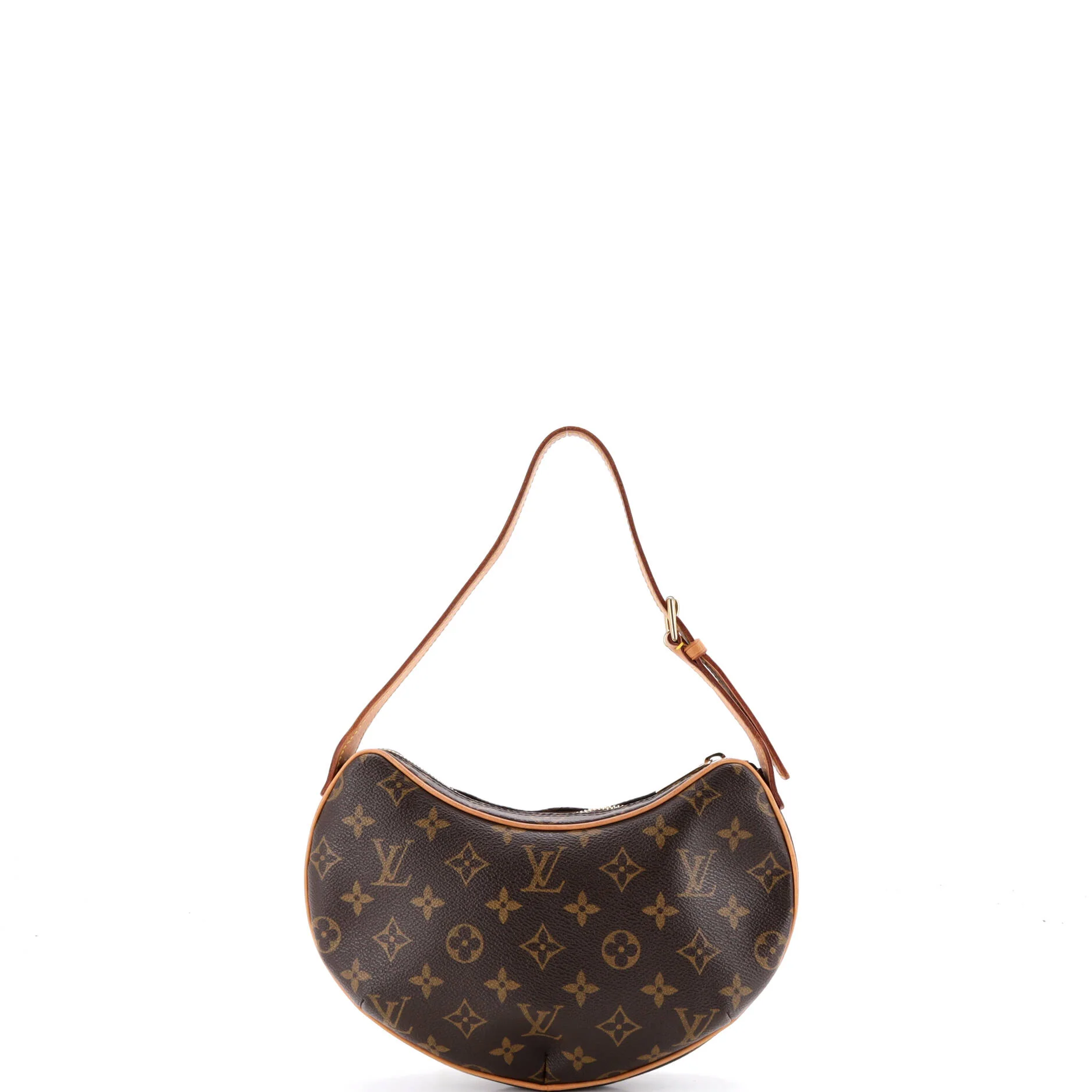 Croissant Handbag Monogram Canvas PM - Image 3