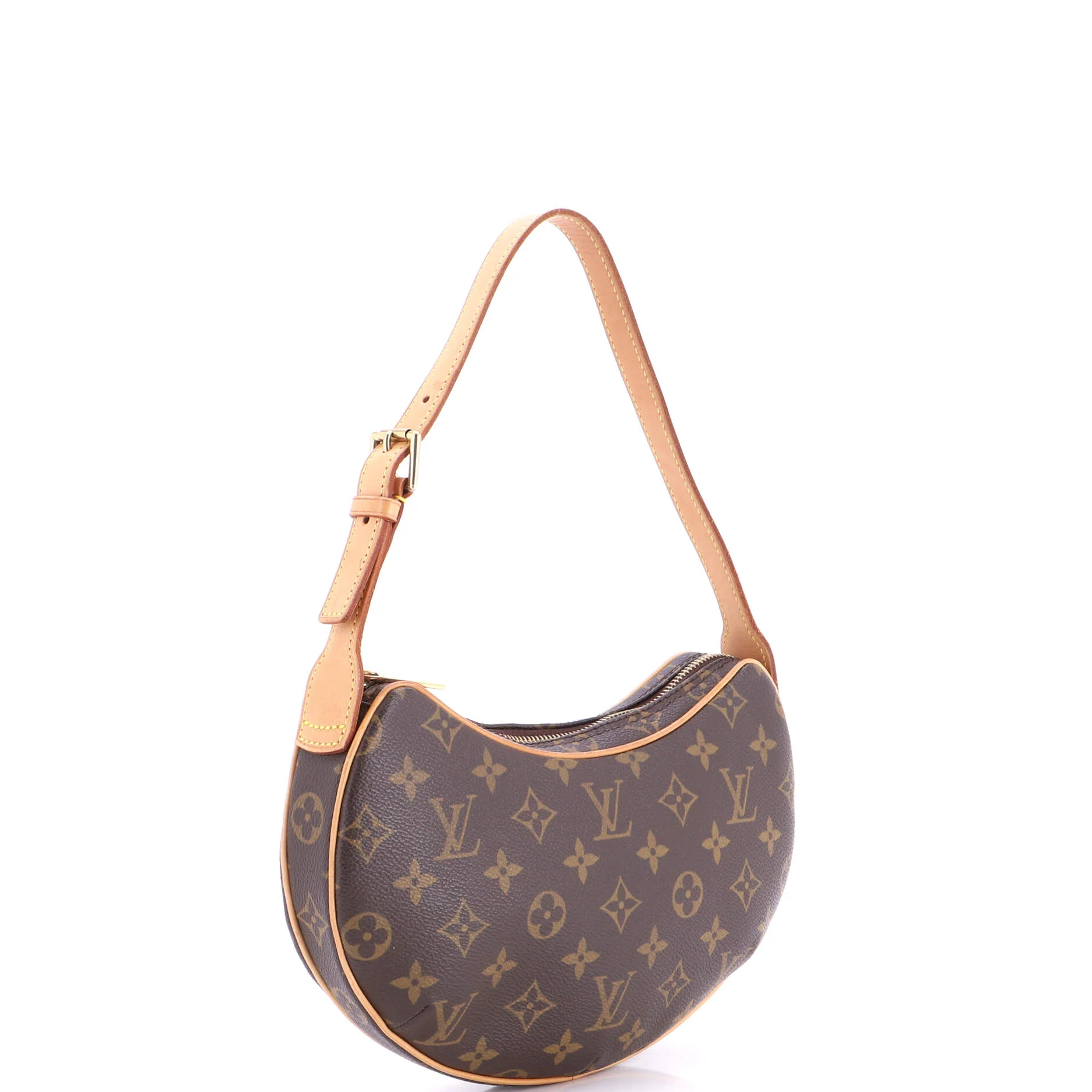 Croissant Handbag Monogram Canvas PM - Image 2
