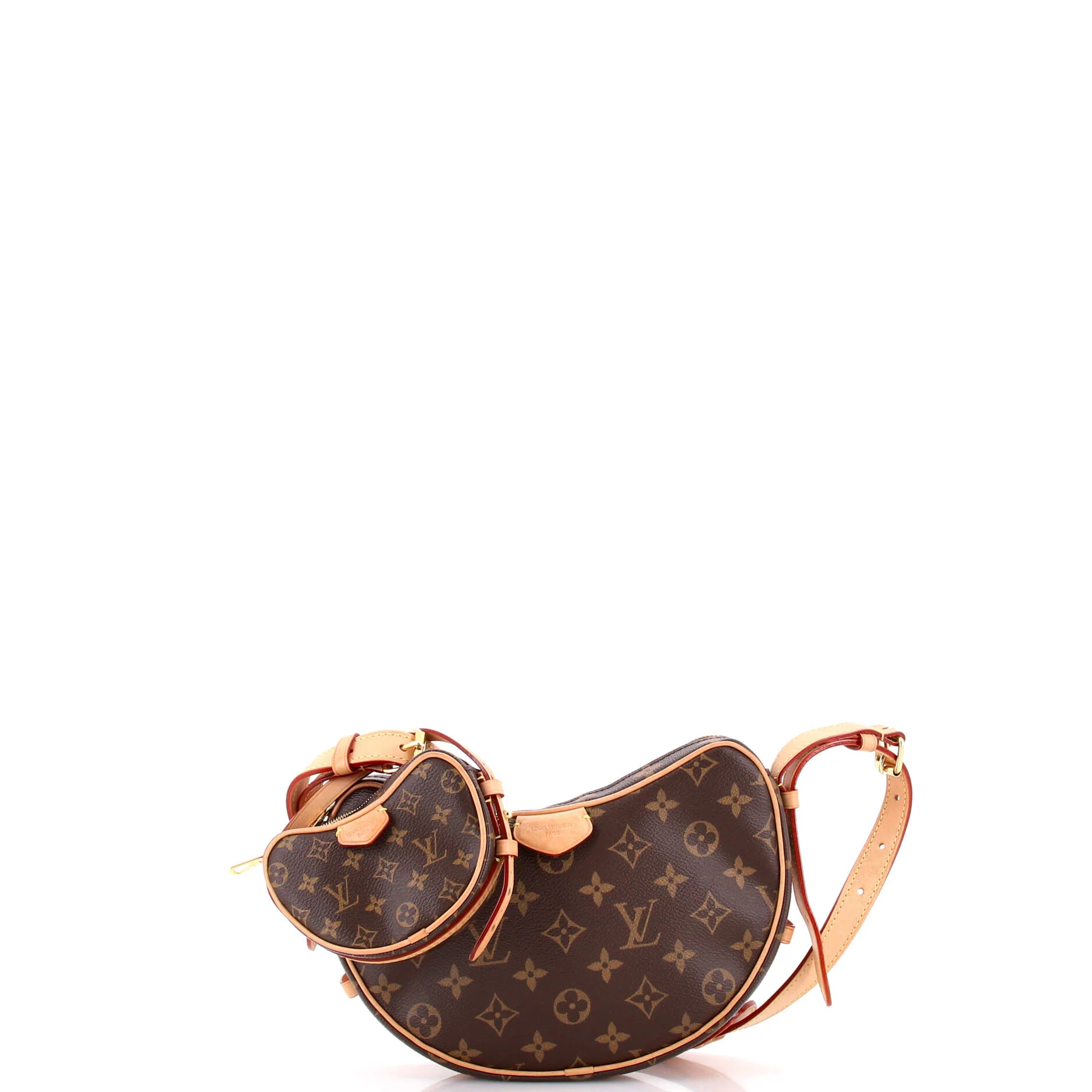 Croissant NM Handbag Monogram Canvas MM - Image 2