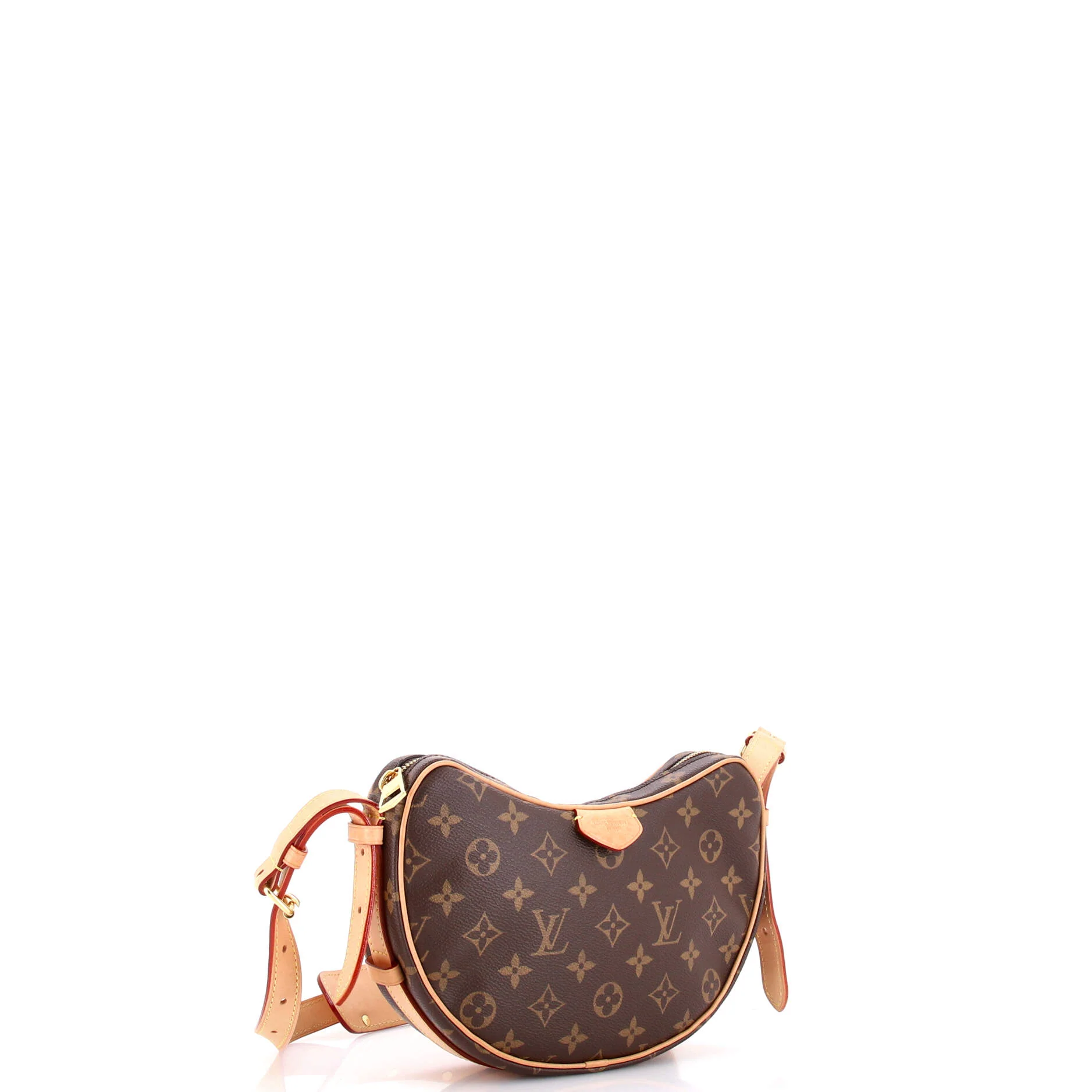 Croissant NM Handbag Monogram Canvas MM - Image 3