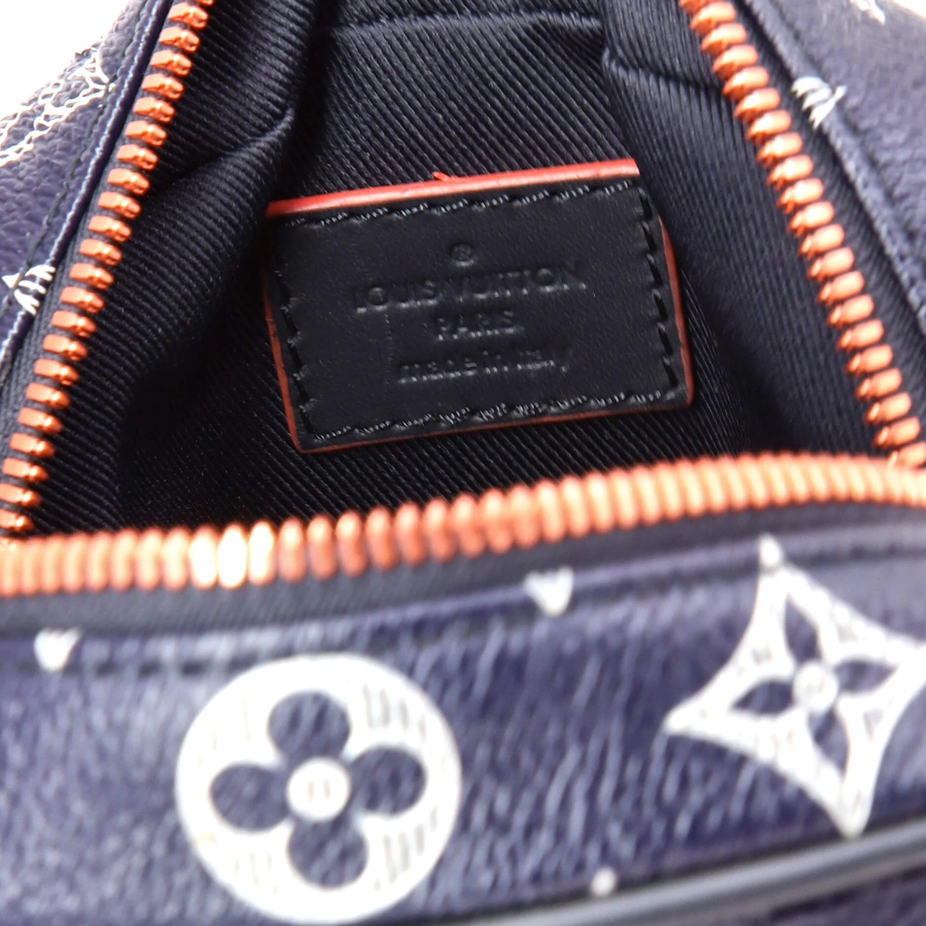 Danube Handbag Limited Edition Upside Down Monogram Ink PM - Image 7