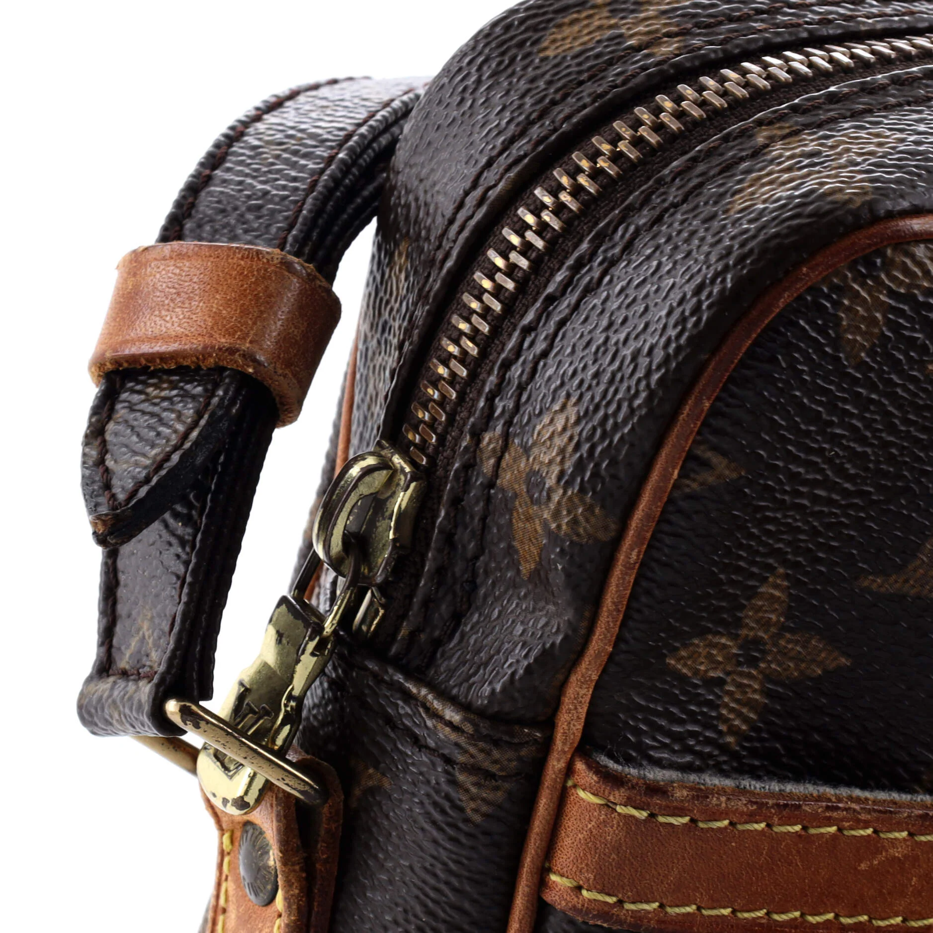 Danube Handbag Monogram Canvas Mini - Image 8