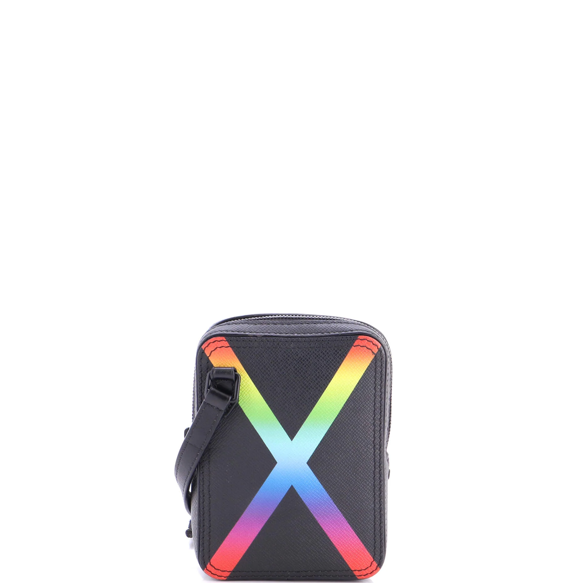 Danube Messenger Bag Rainbow Taiga Leather - Image 3