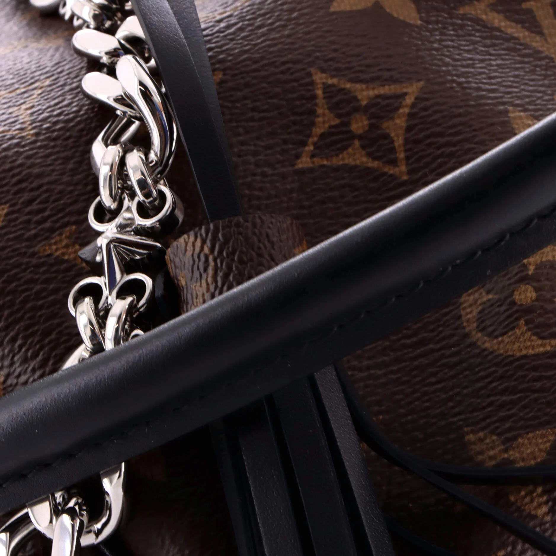 Dark Speedy Soft Bandouliere Bag Monogram Canvas 30 - Image 6