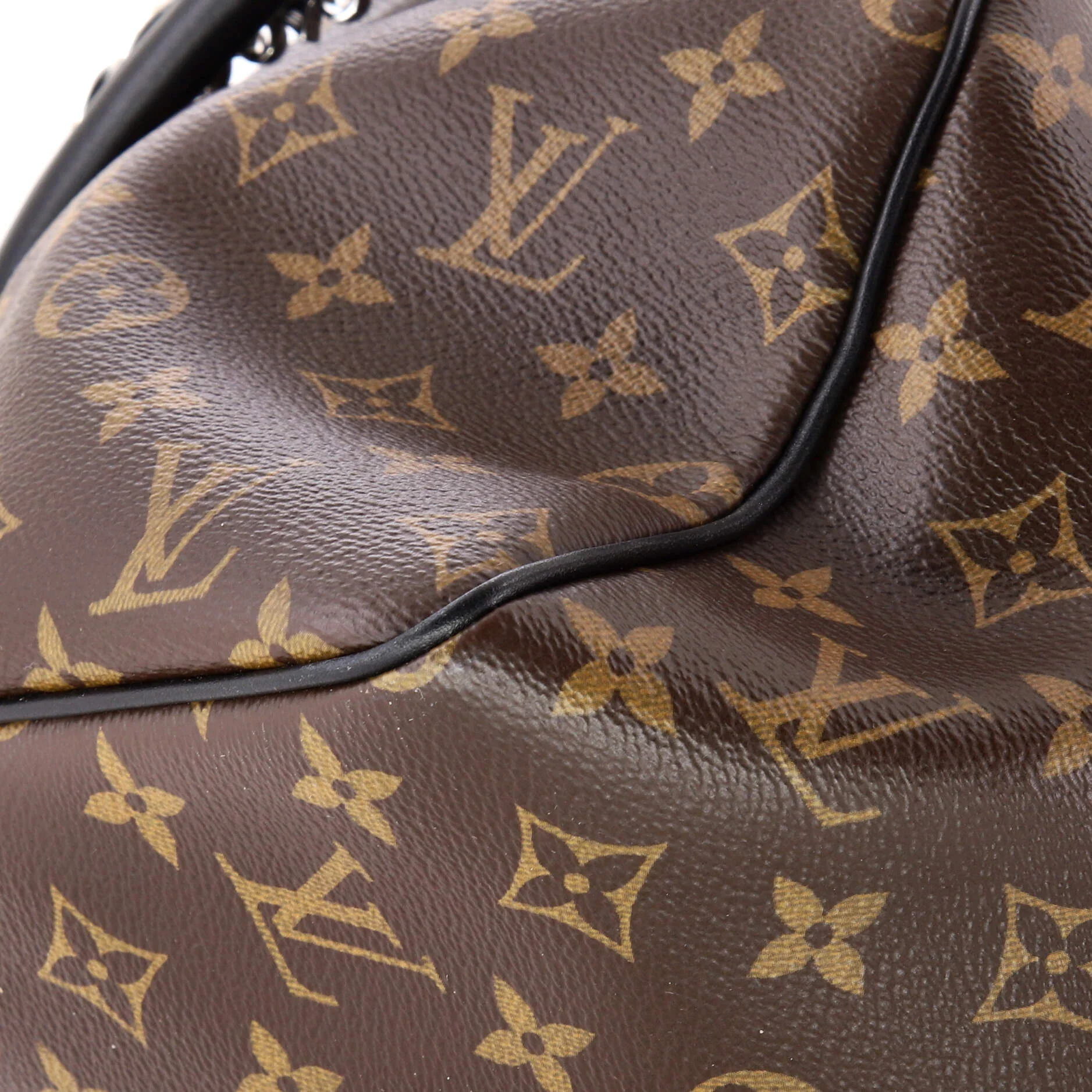 Dark Speedy Soft Bandouliere Bag Monogram Canvas 30 - Image 6