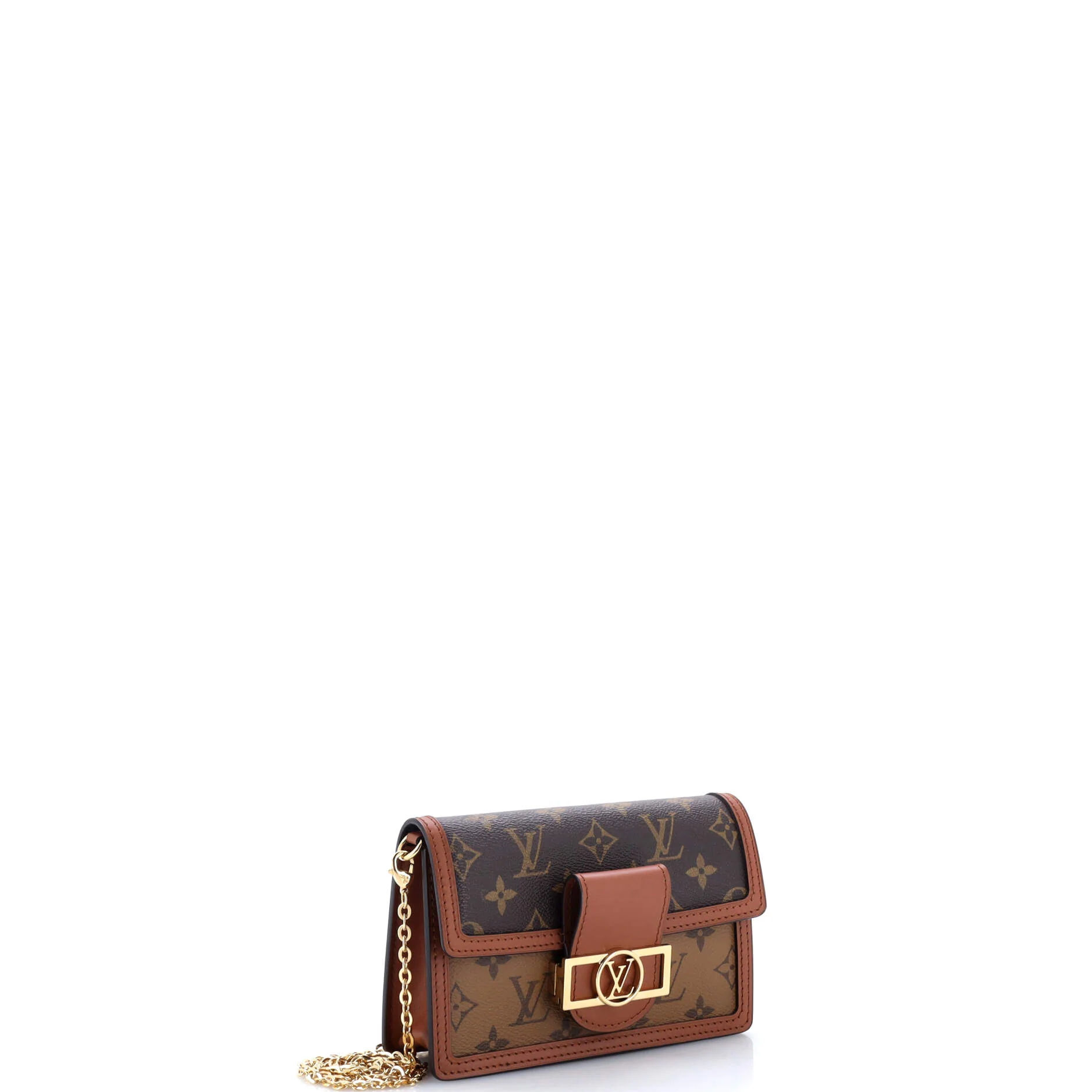 Dauphine Chain Wallet Reverse Monogram Canvas - Image 2