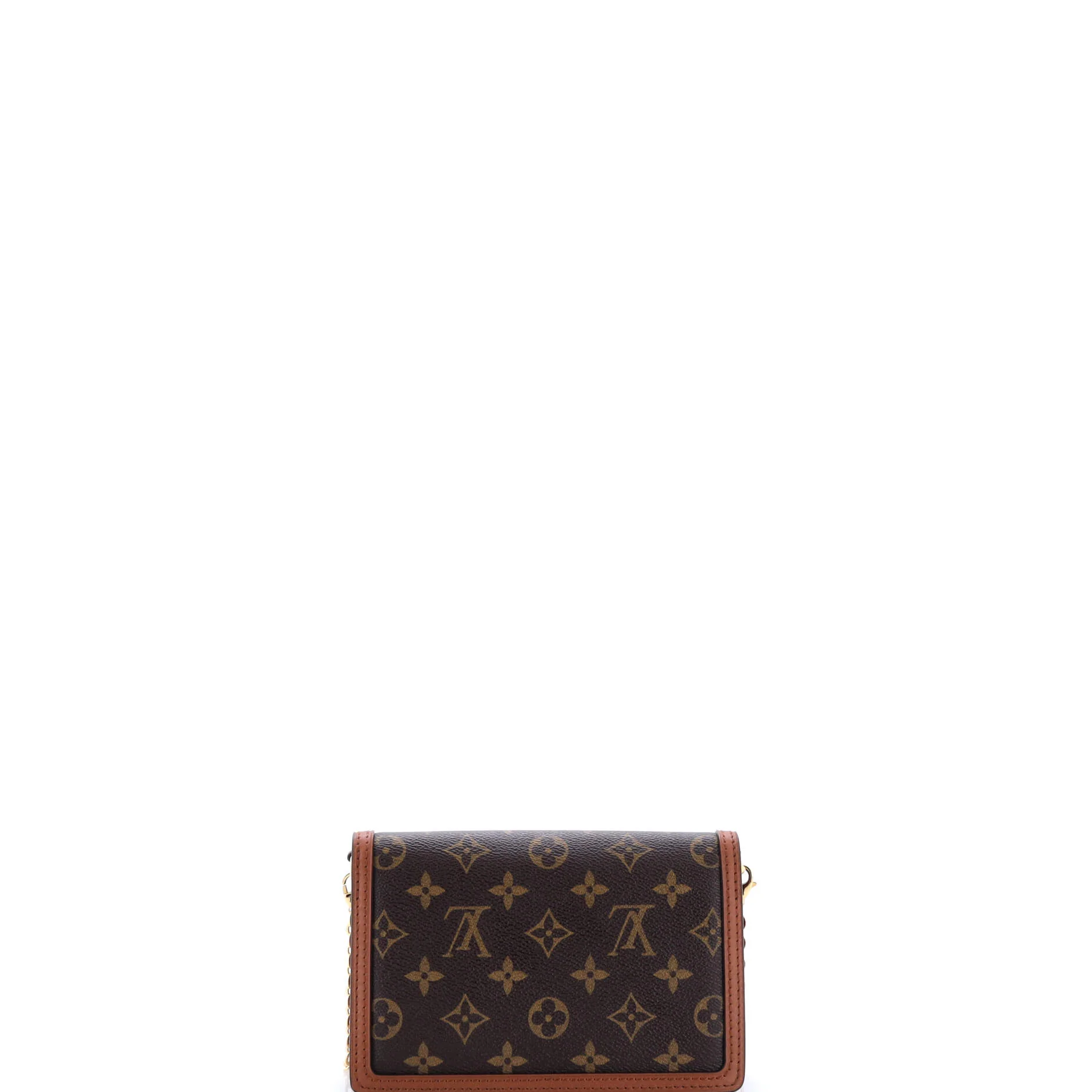 Dauphine Chain Wallet Reverse Monogram Canvas - Image 3