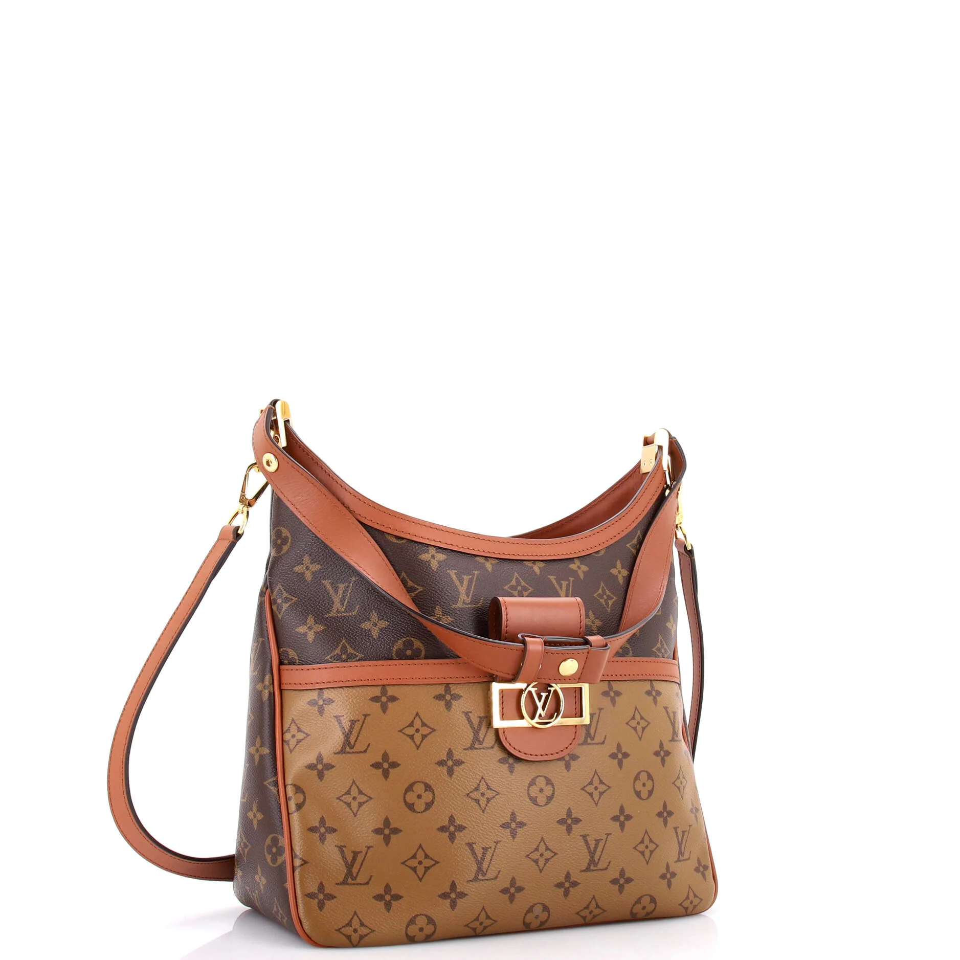 Dauphine Hobo Reverse Monogram Canvas MM - Image 2