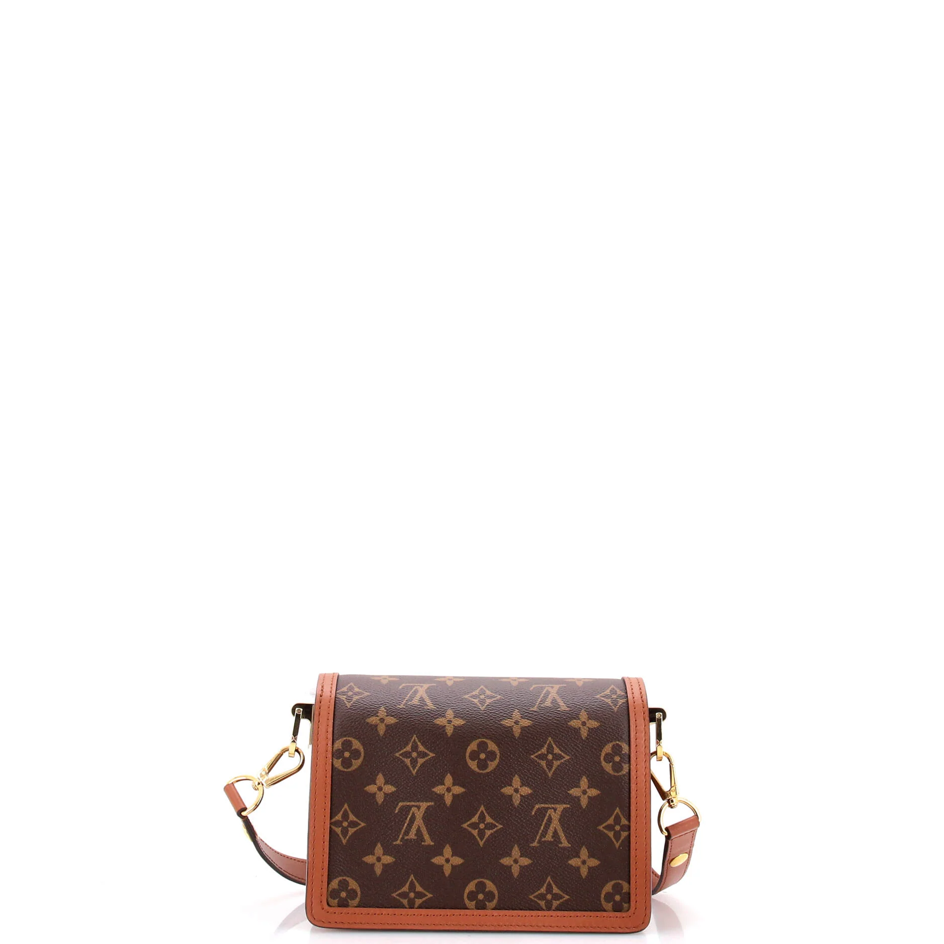 Dauphine Shoulder Bag Reverse Monogram Canvas Mini - Image 3