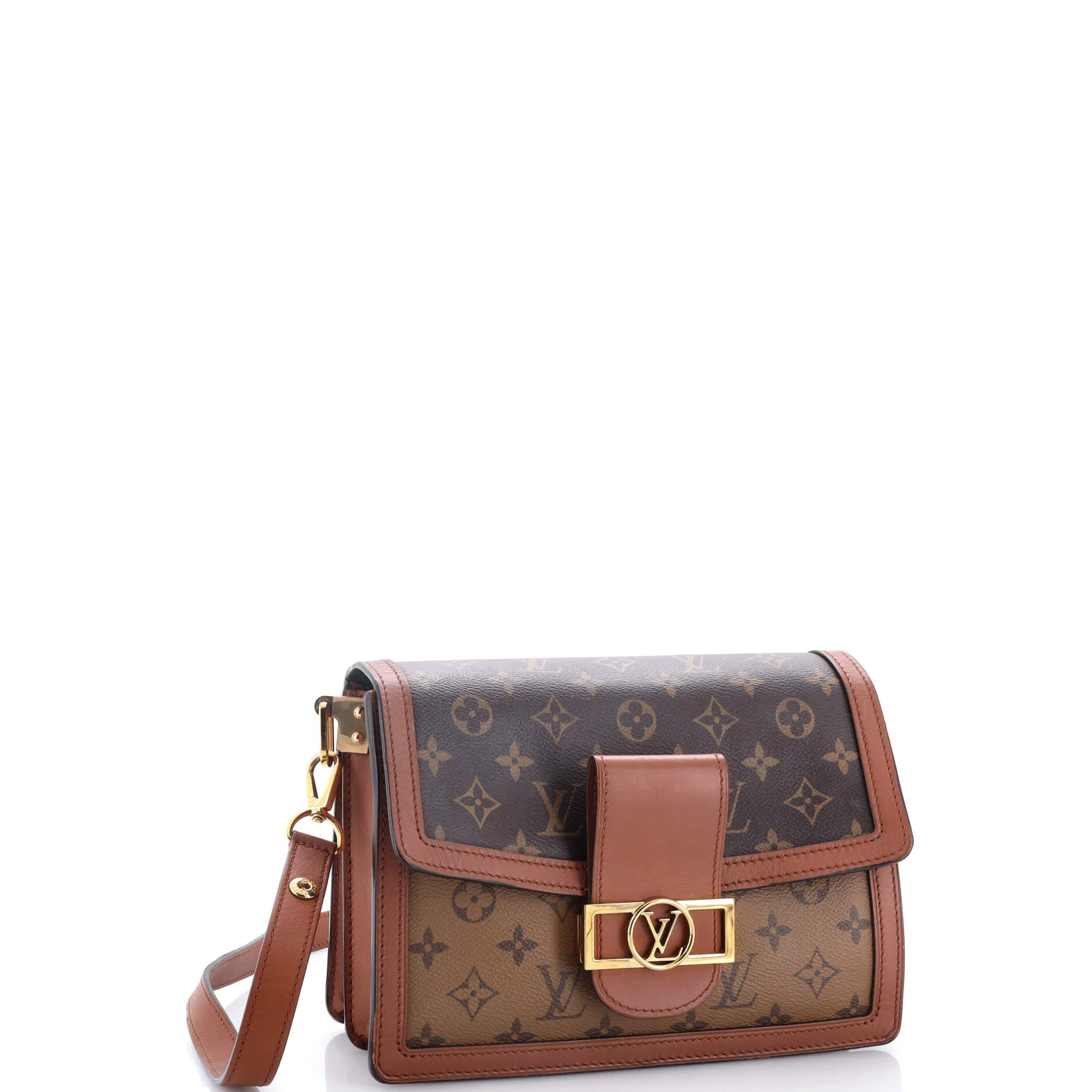 Dauphine Shoulder Bag Reverse Monogram Canvas MM - Image 2