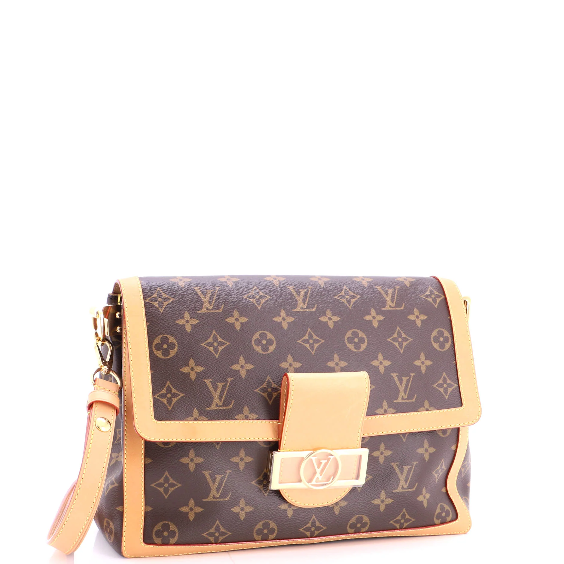 Dauphine Soft Shoulder Bag Monogram Canvas GM - Image 2