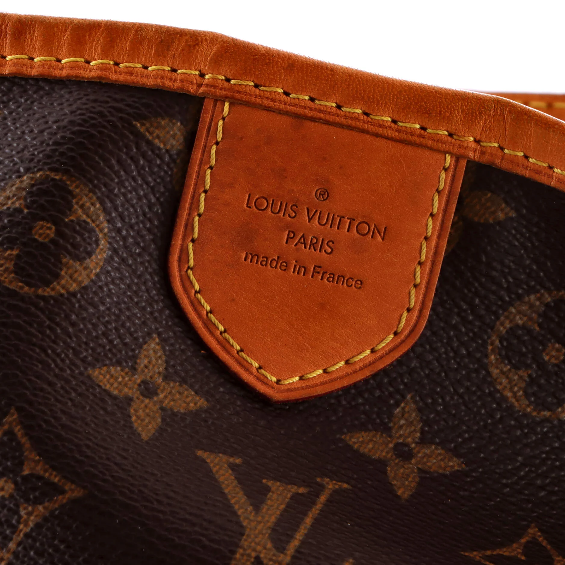 Delightful Handbag Monogram Canvas MM - Image 8