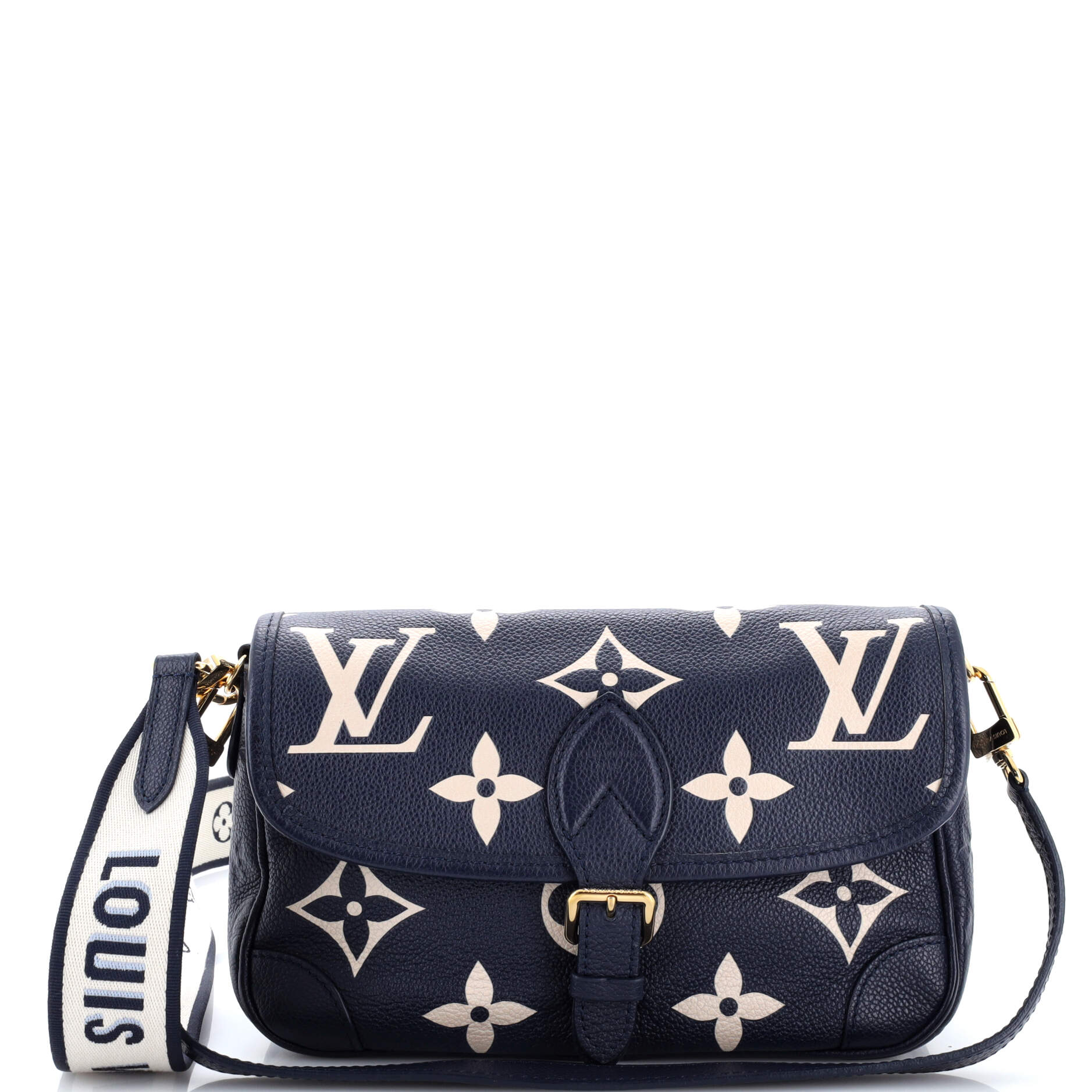 Diane NM Handbag Bicolor Monogram Empreinte Giant