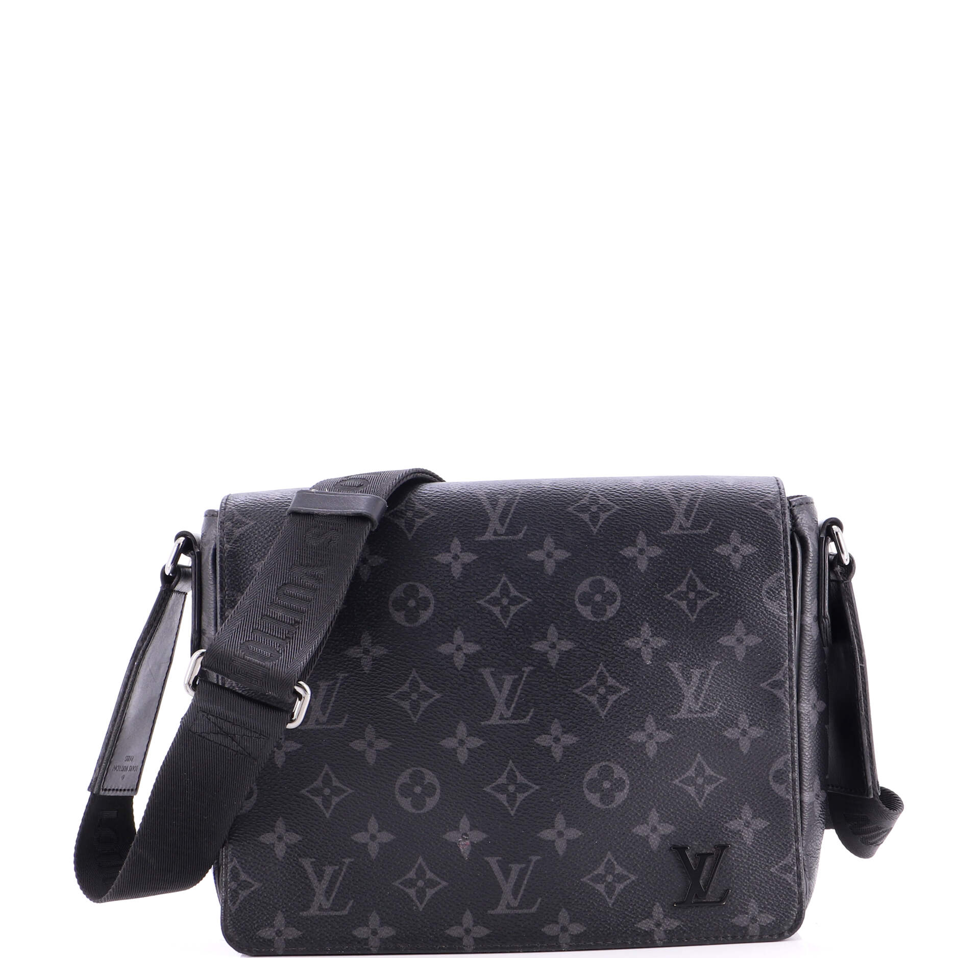 District Messenger Bag Monogram Eclipse Canvas PM