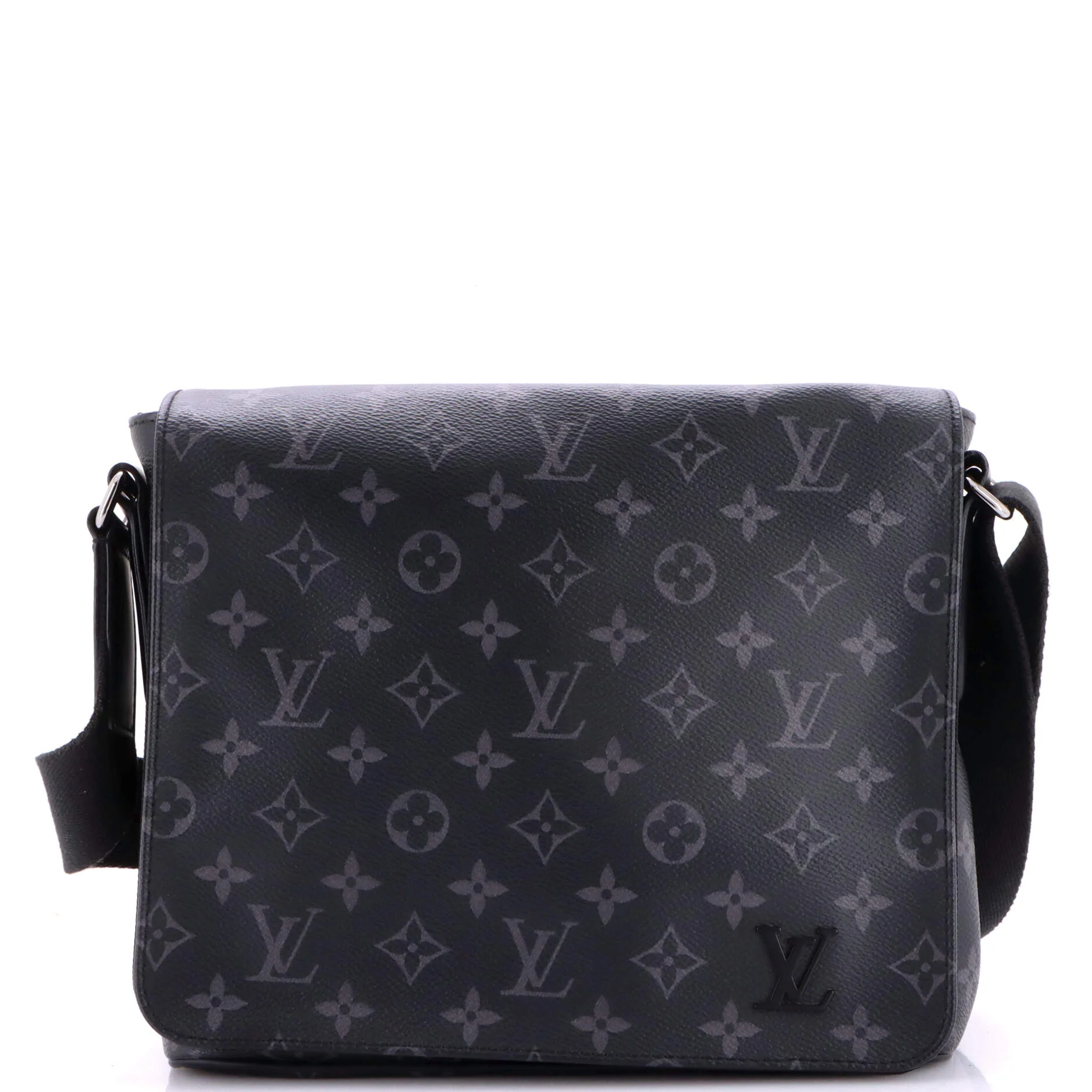 District Messenger Bag Monogram Eclipse Canvas PM