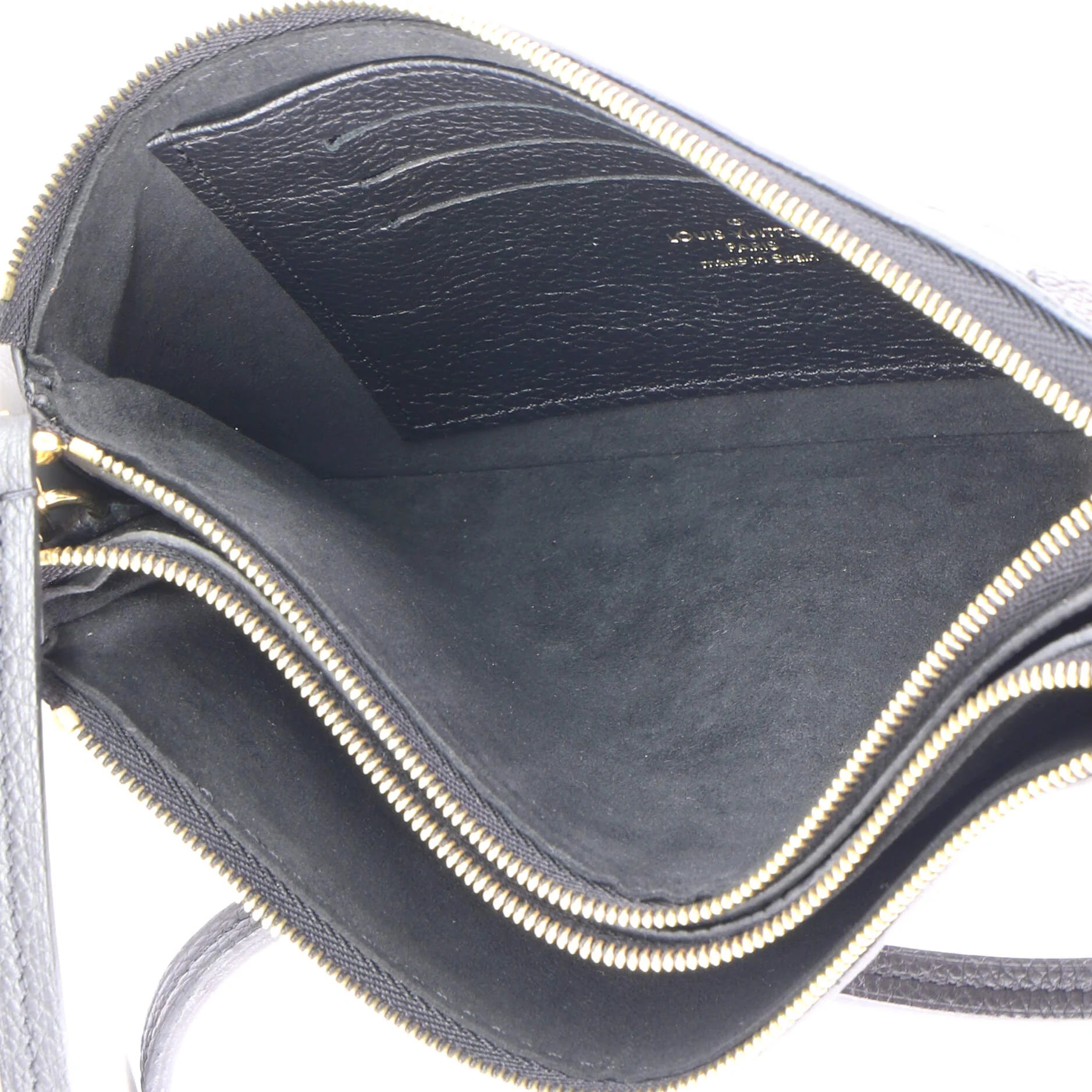 Double Zip Pochette Bicolor Monogram Empreinte Giant - Image 5