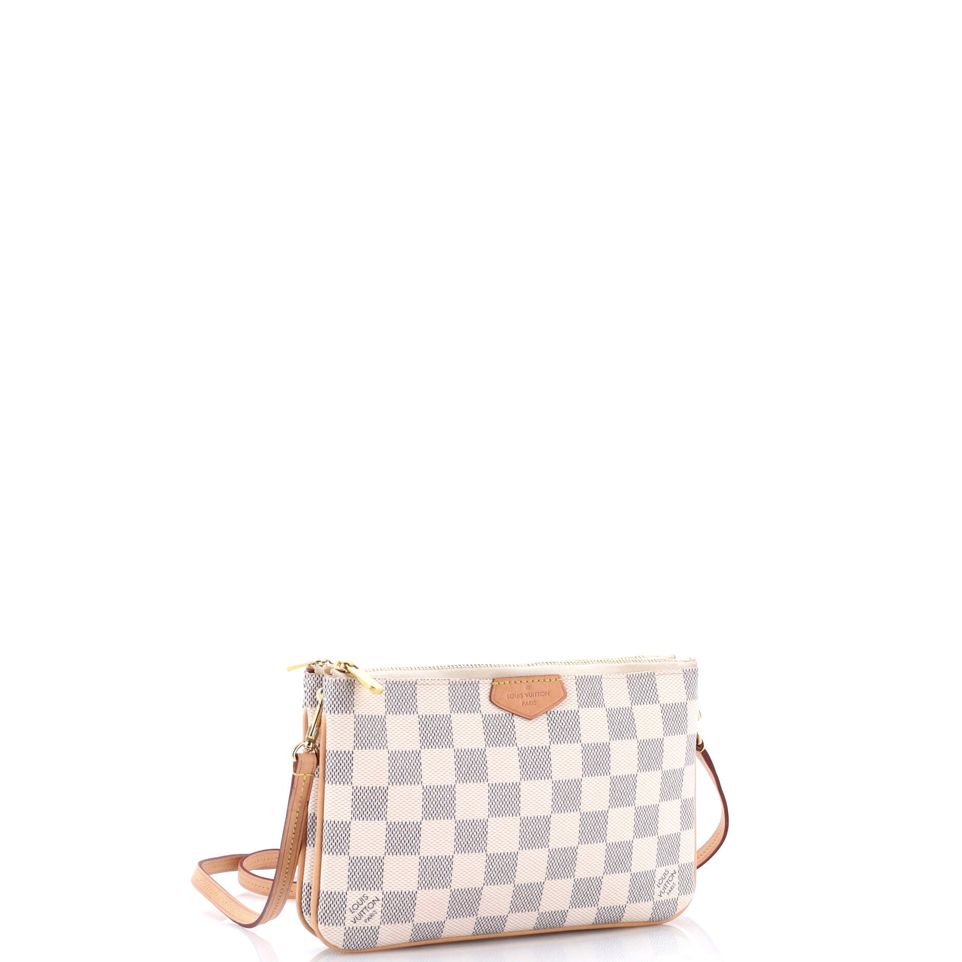 Double Zip Pochette Damier - Image 2