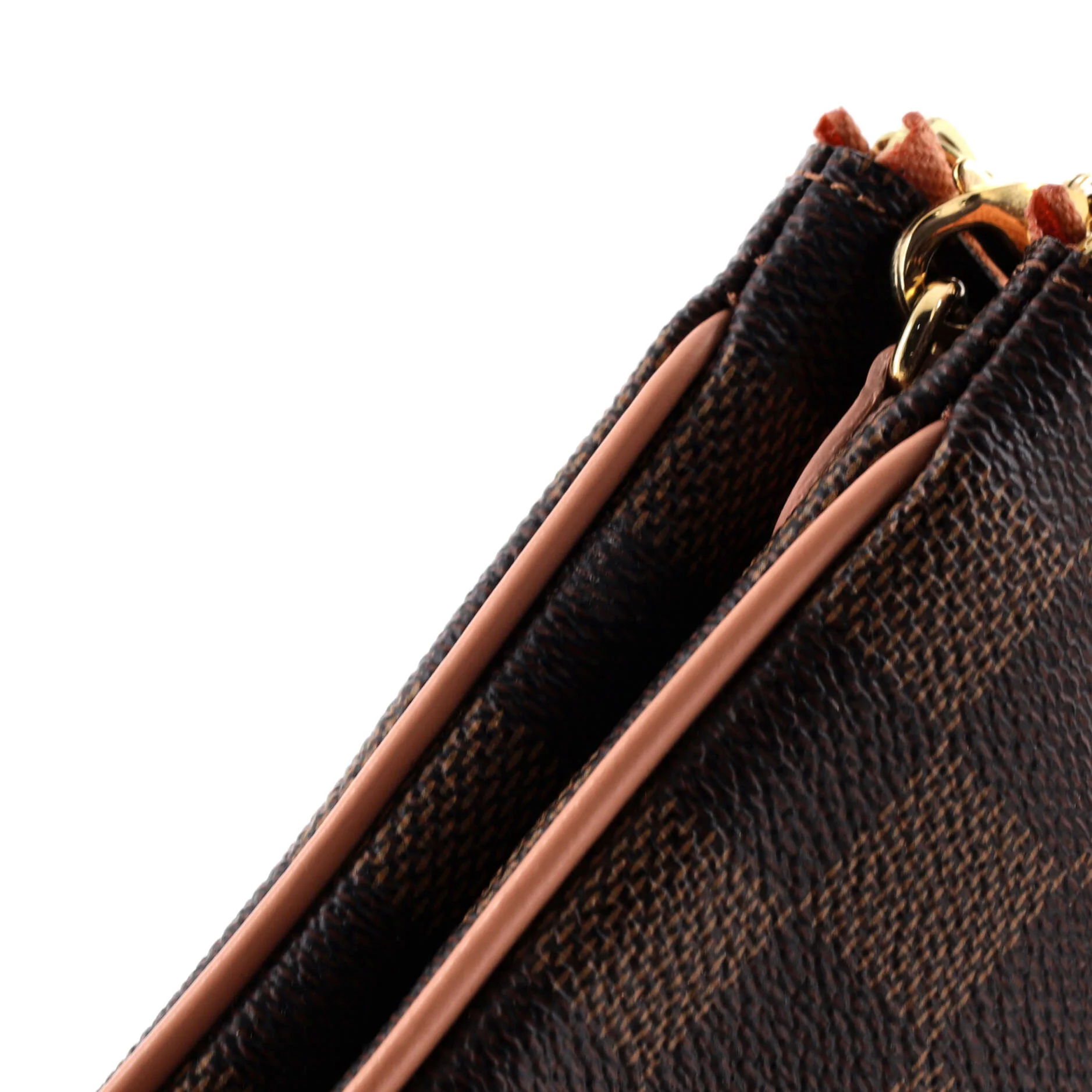 Double Zip Pochette Damier - Image 6