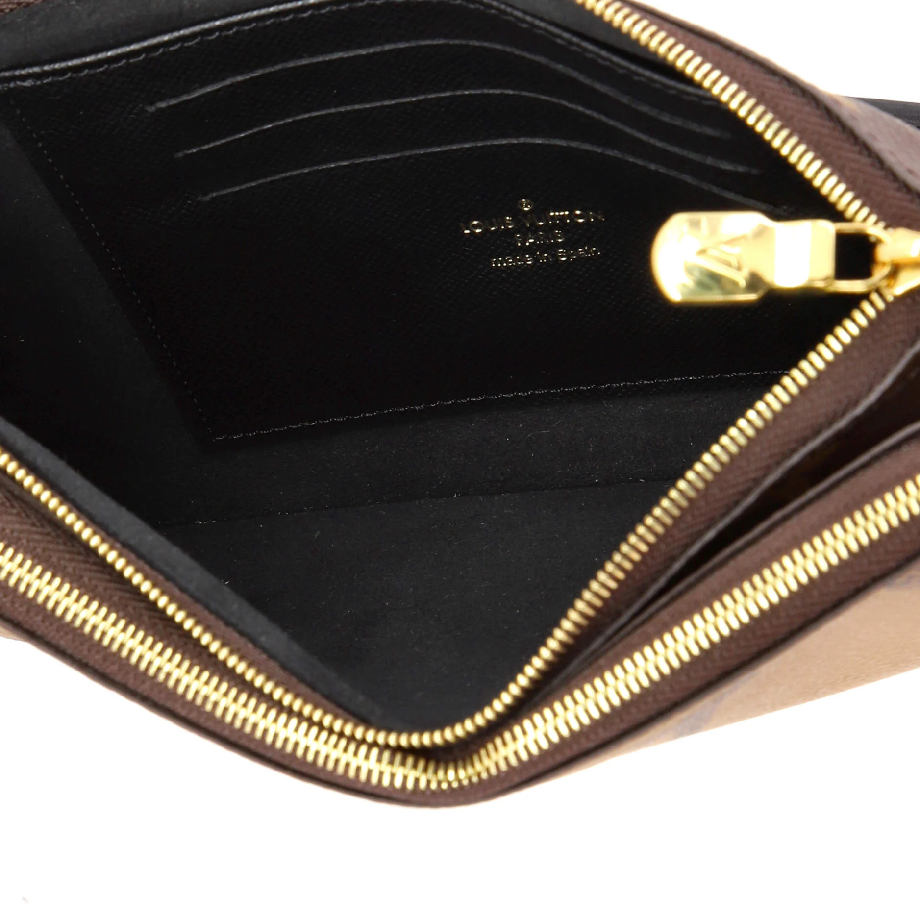 Double Zip Pochette Reverse Monogram Giant - Image 5