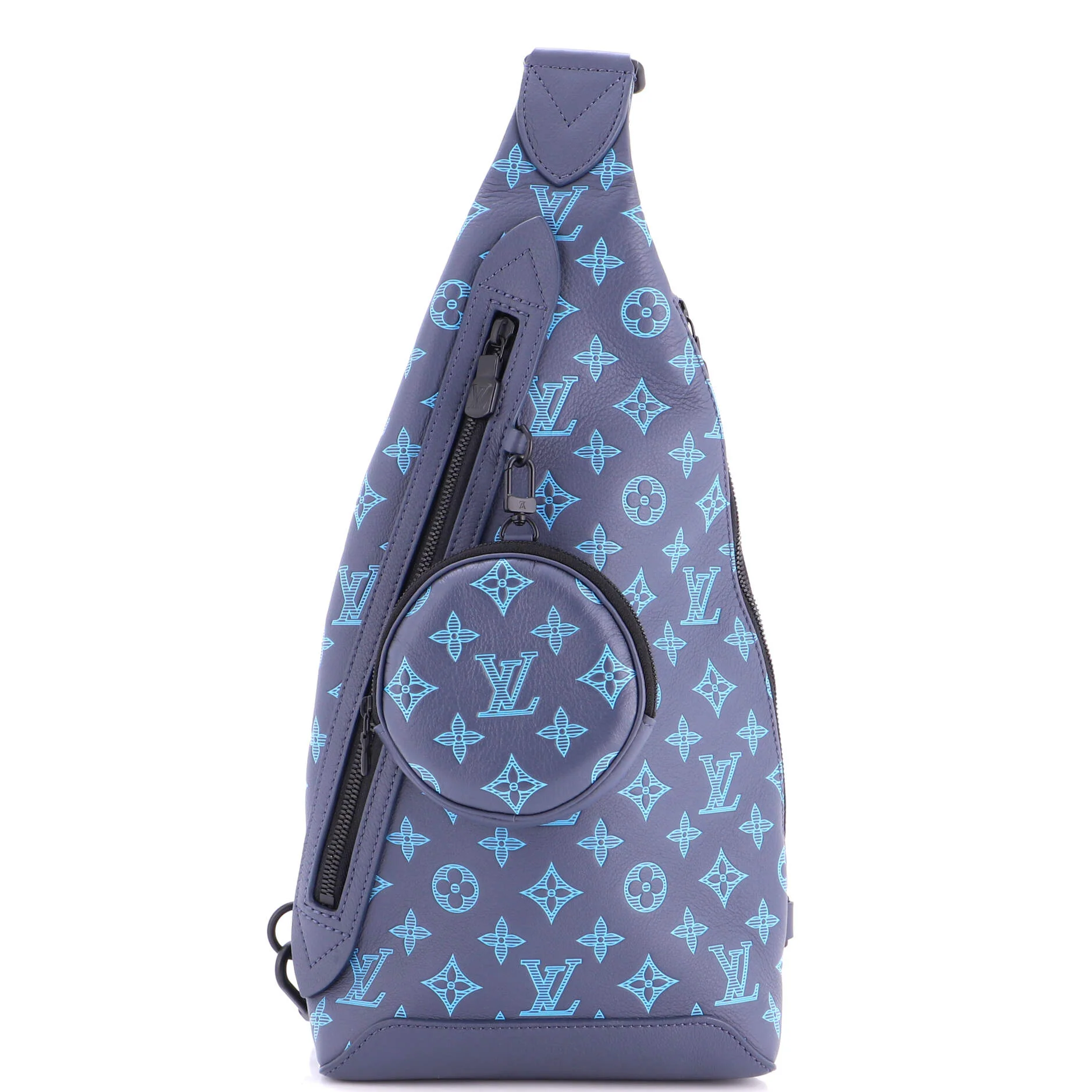 Duo Sling Bag Monogram Shadow Leather