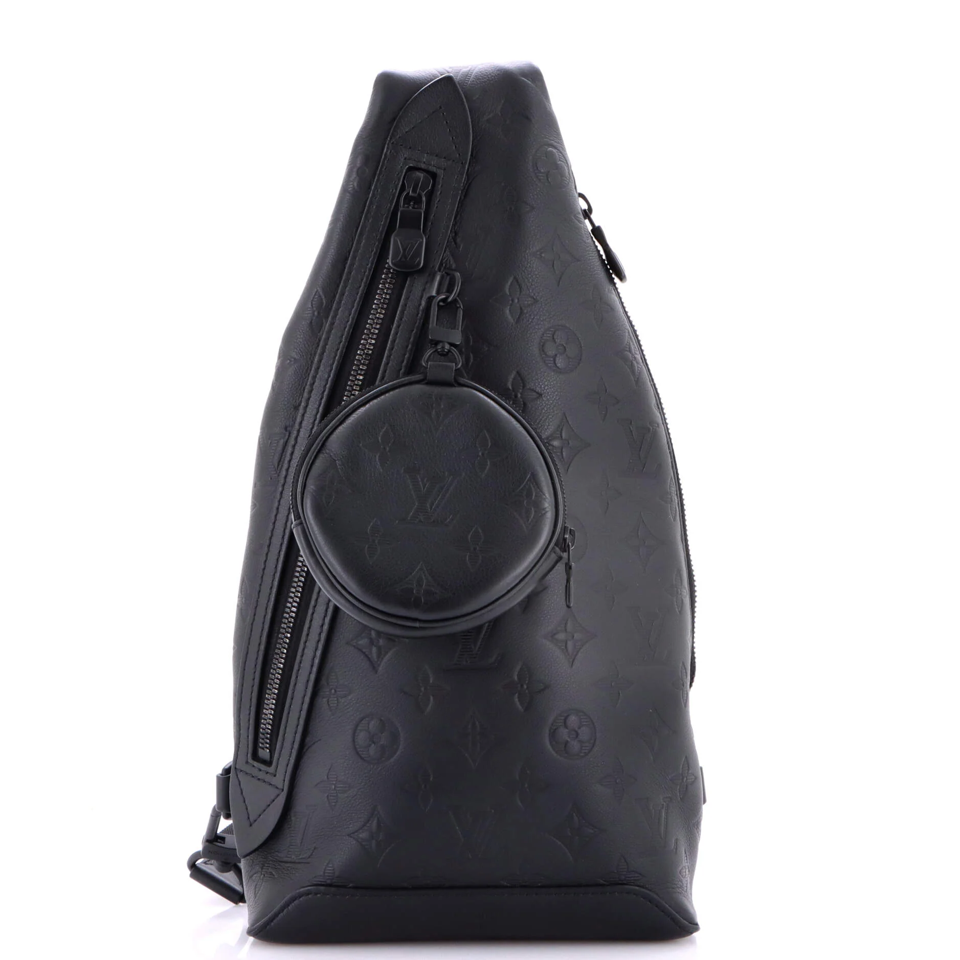 Duo Sling Bag Monogram Shadow Leather
