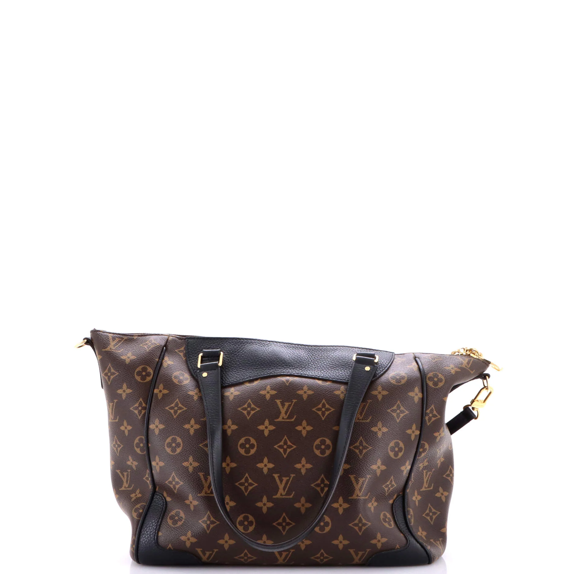 Estrela NM Handbag Monogram Canvas with Leather - Image 3