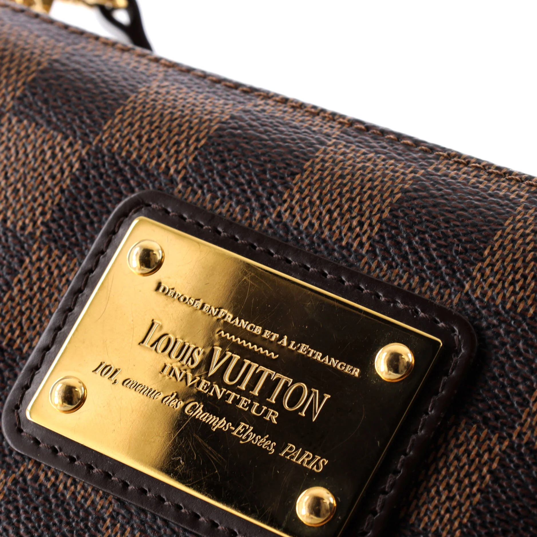 Eva Handbag Damier - Image 6