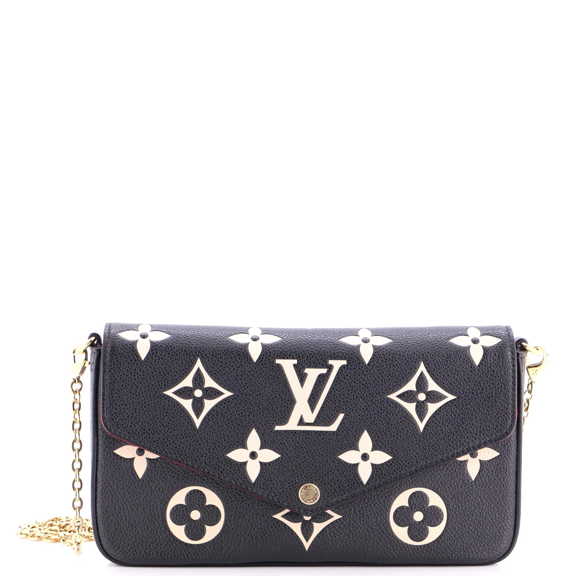 Felicie Pochette Bicolor Monogram Empreinte Giant