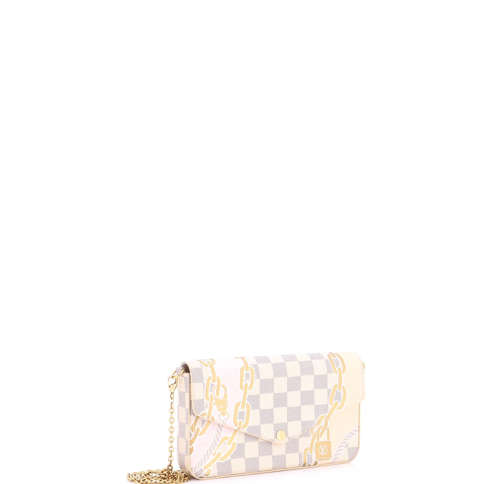 Felicie Pochette Limited Edition Nautical Damier - Image 3