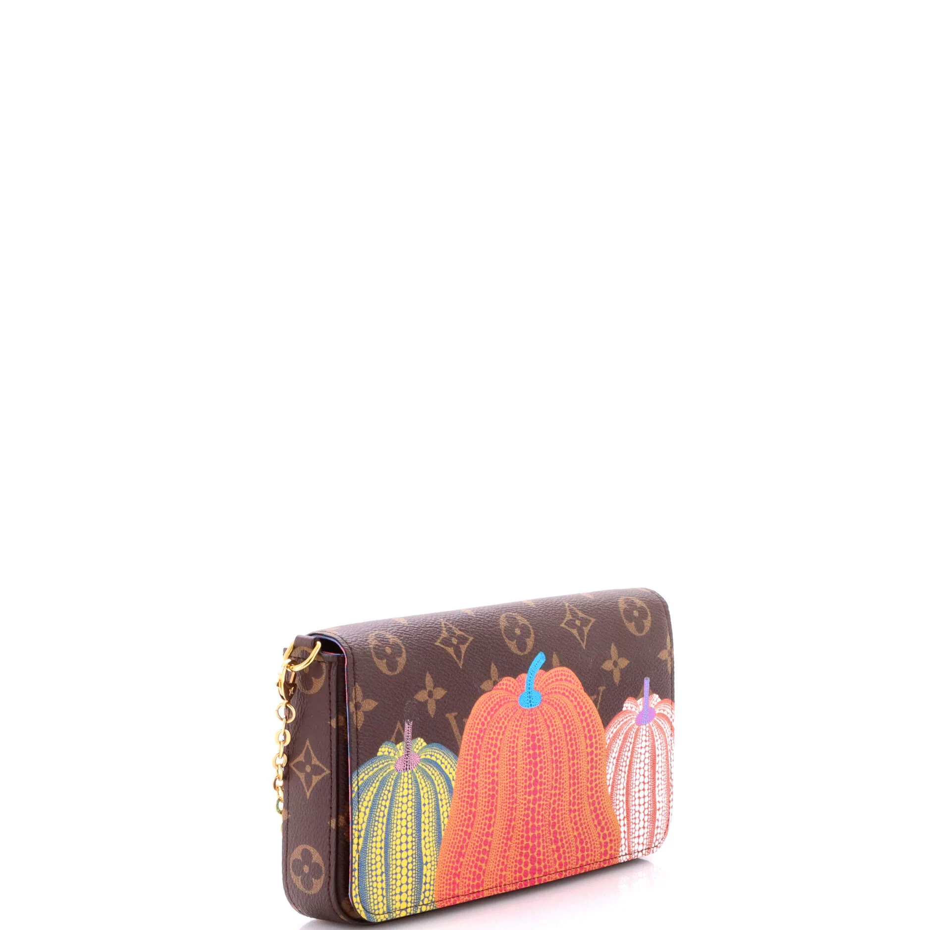 Felicie Pochette Yayoi Kusama Pumpkins Monogram Canvas - Image 3