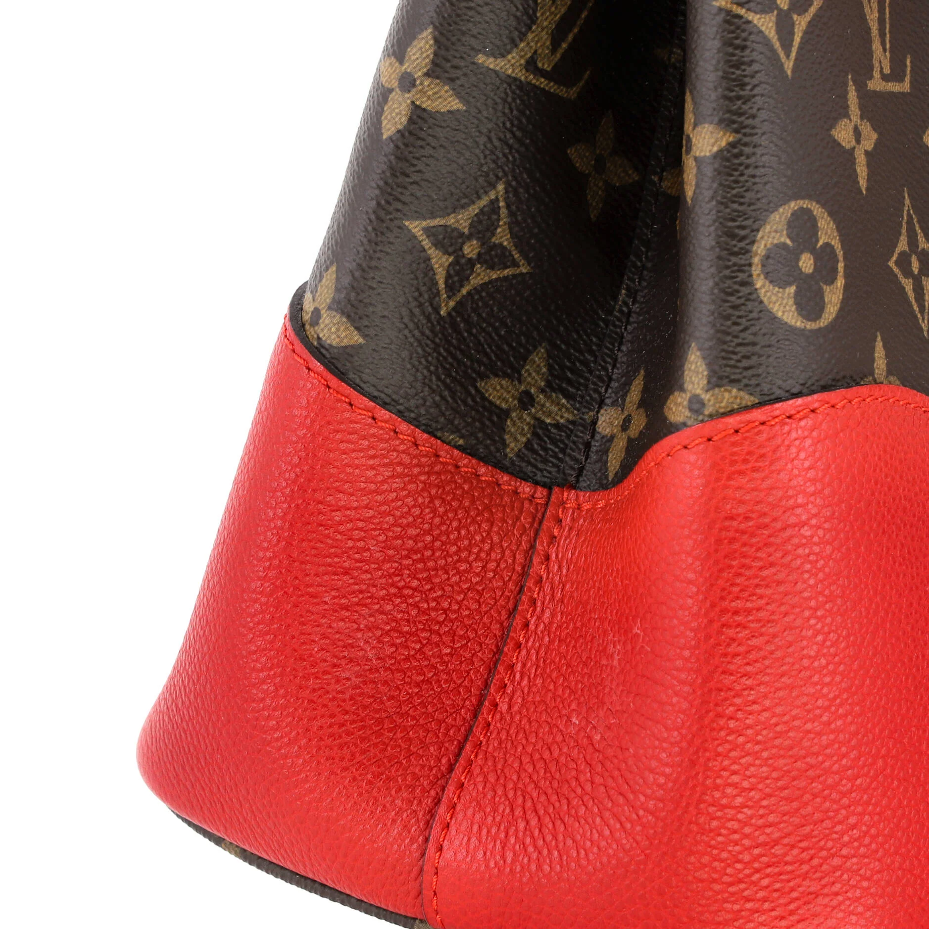 Flandrin Handbag Monogram Canvas and Leather - Image 7