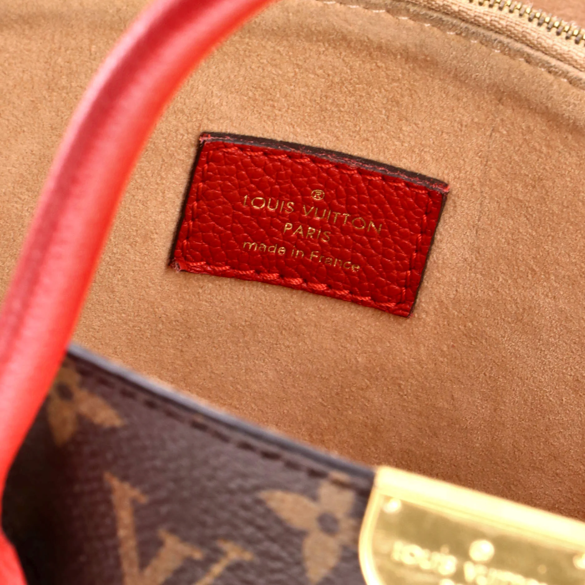 Flandrin Handbag Monogram Canvas and Leather - Image 8