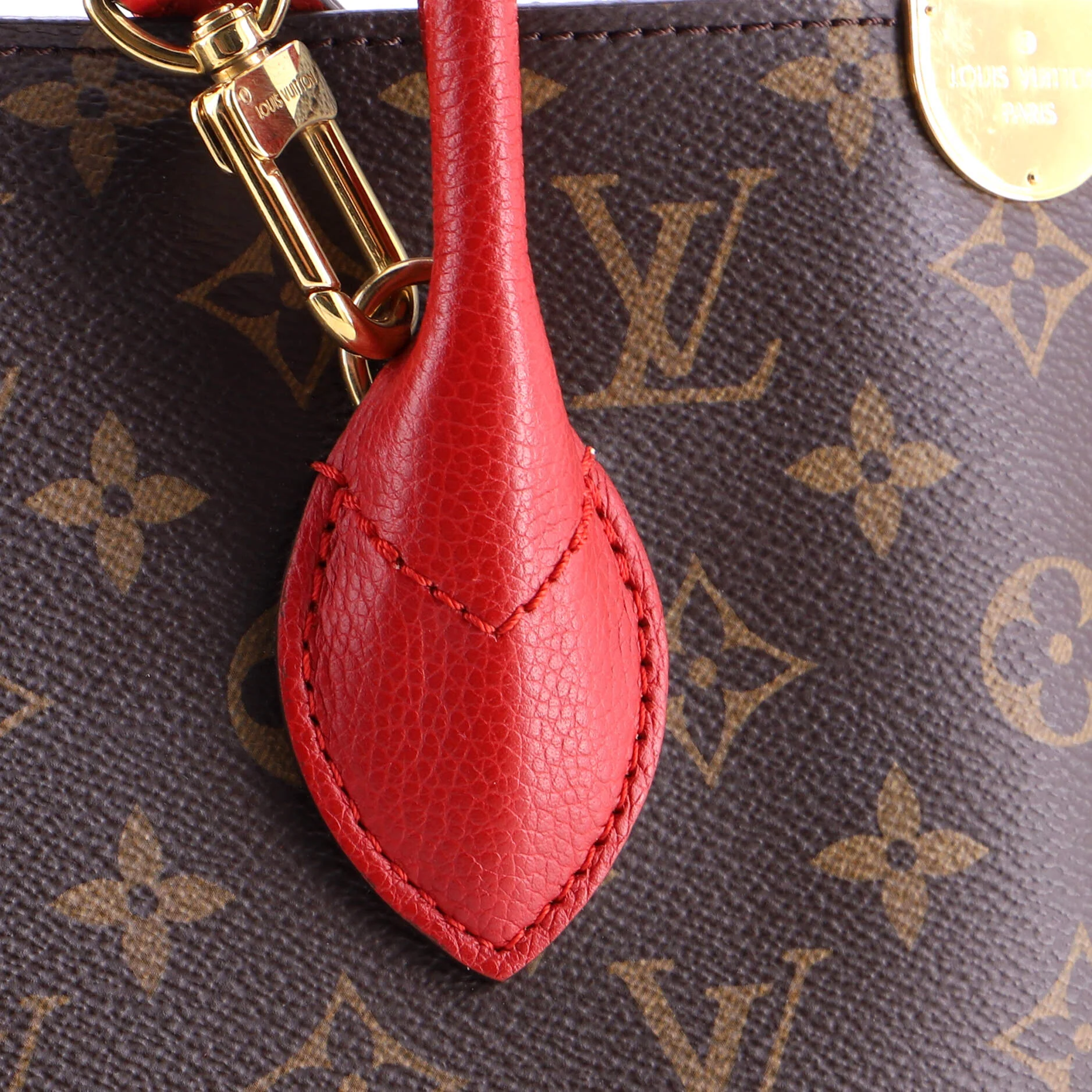 Flandrin Handbag Monogram Canvas and Leather - Image 6