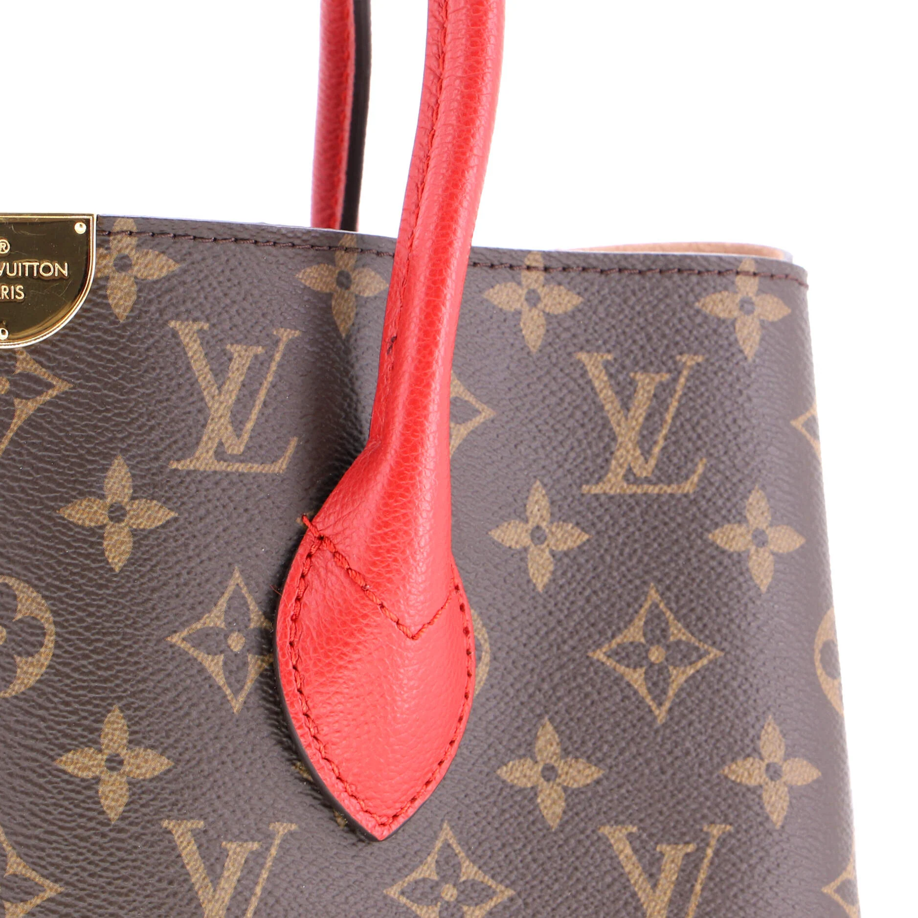 Flandrin Handbag Monogram Canvas and Leather - Image 5