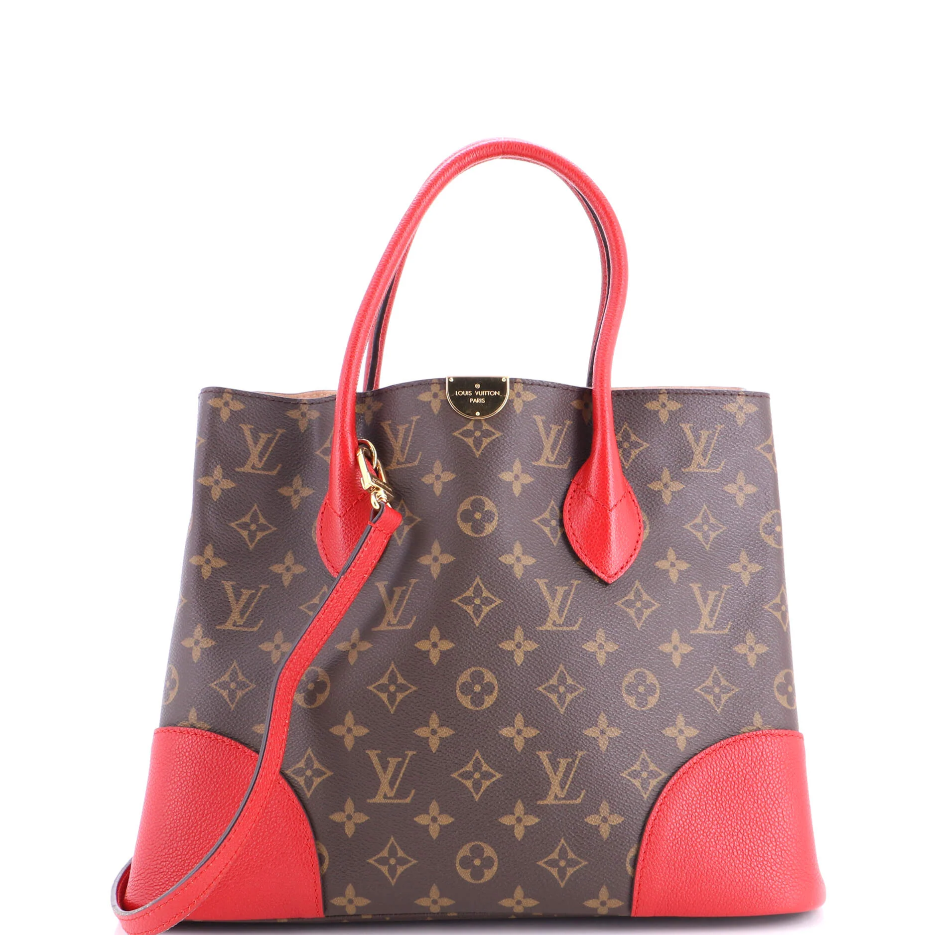 Flandrin Handbag Monogram Canvas and Leather