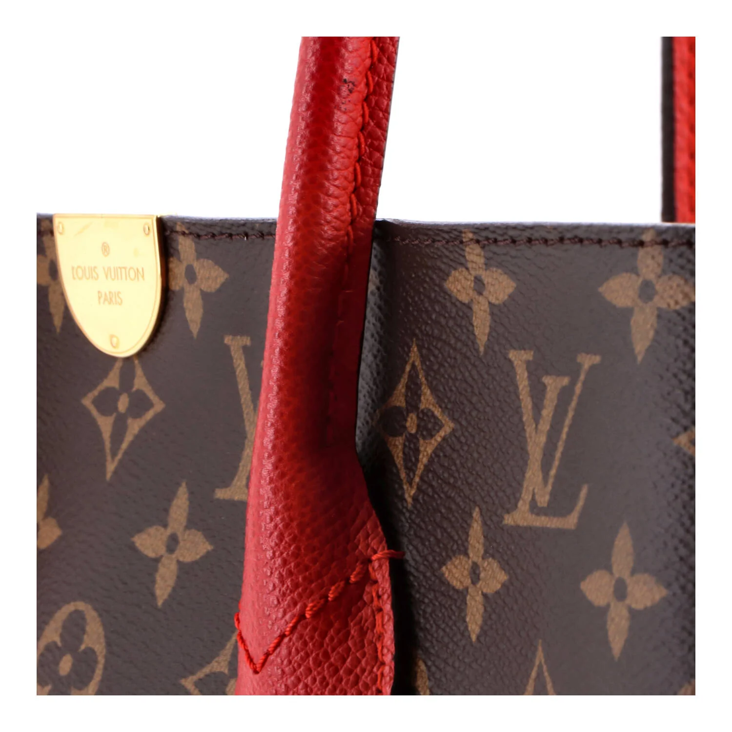 Flandrin Handbag Monogram Canvas and Leather - Image 6