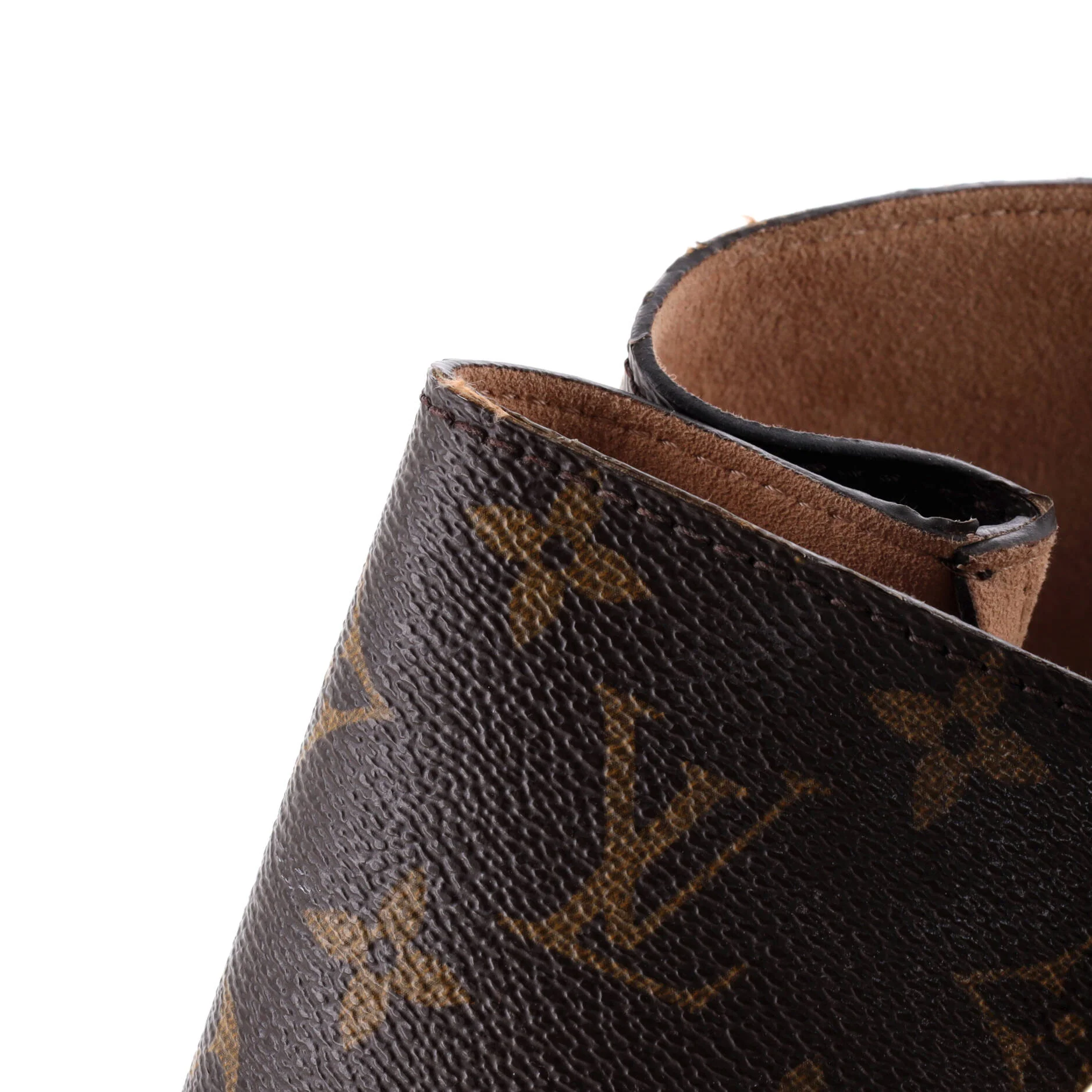 Flandrin Handbag Monogram Canvas and Leather - Image 6