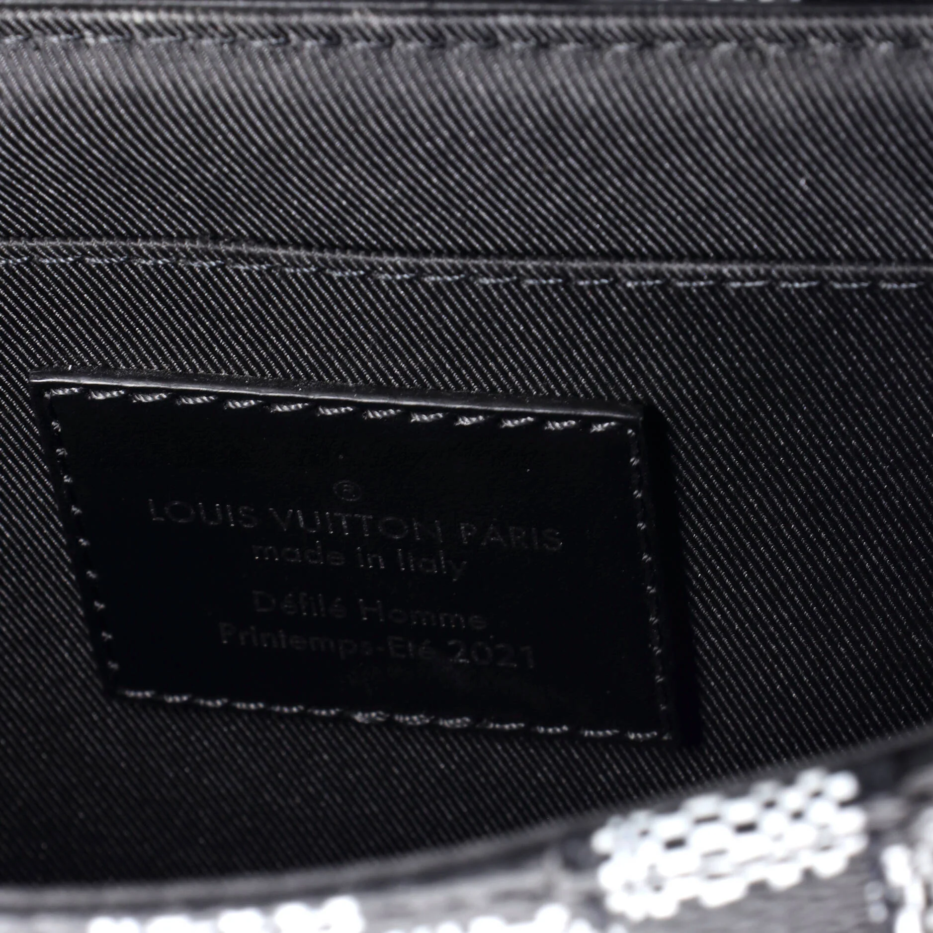 Flap Soft Trunk Messenger Bag Limited Edition Distorted Damier - Image 6