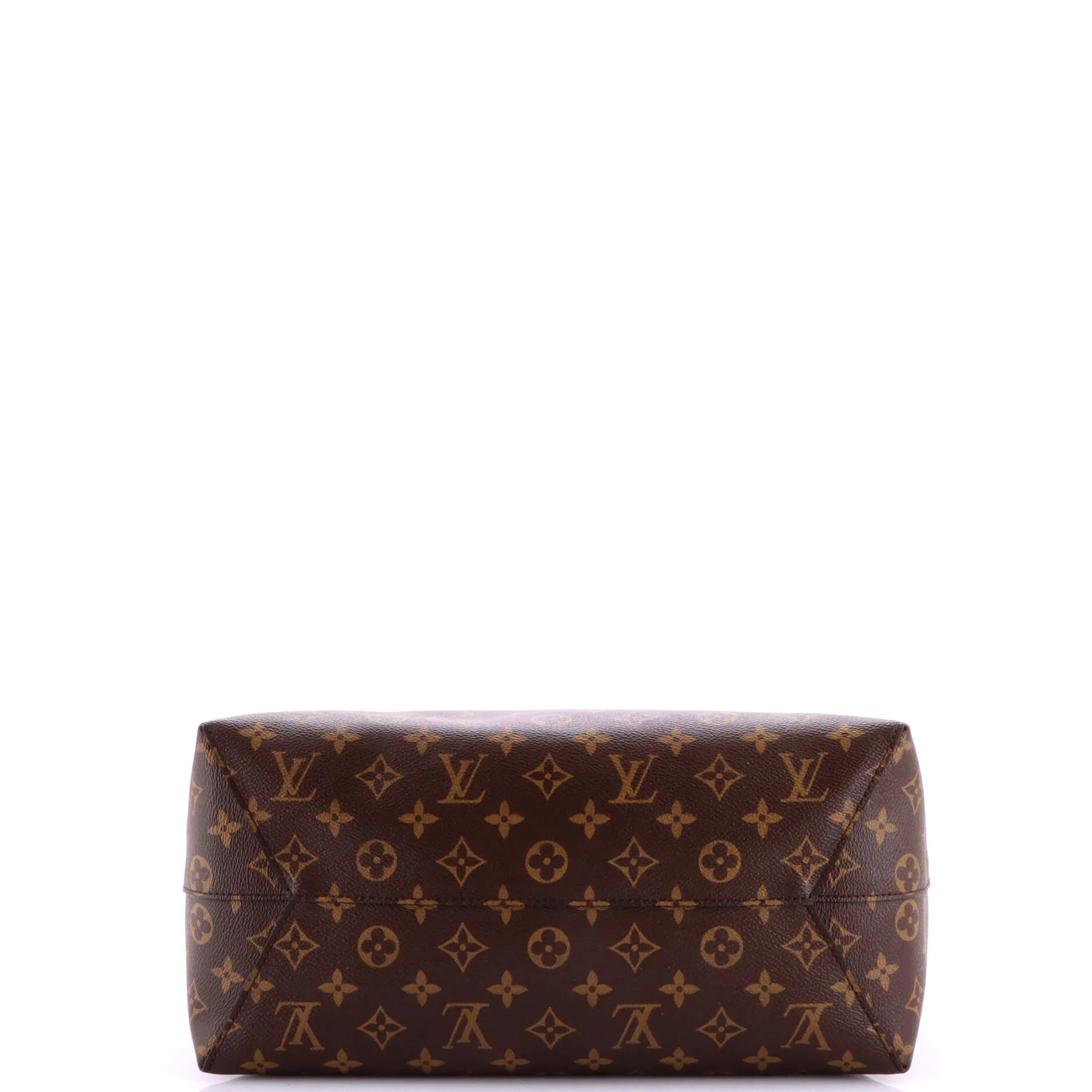 Flower Hobo Monogram Canvas with Leather - Image 4